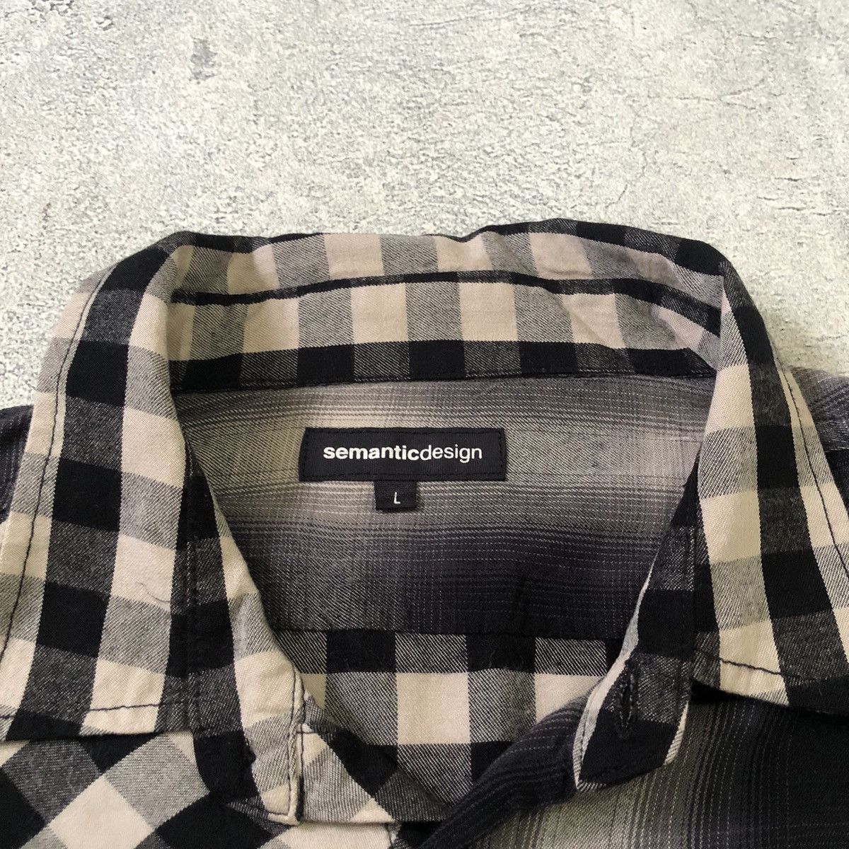 semanticdesign Semantic Design Plaid Shirt Size US S / EU 44-46 / 1 - 4 Thumbnail