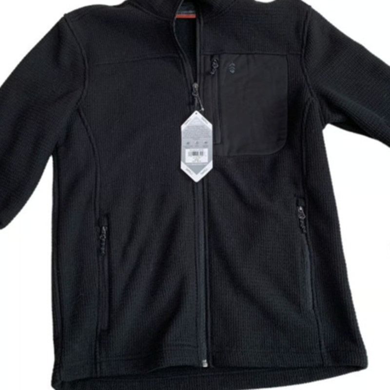 Free Country Free Country Men Small Fleece Jacket Black Lightweight NEW Size US S / EU 44-46 / 1 - 2 Thumbnail