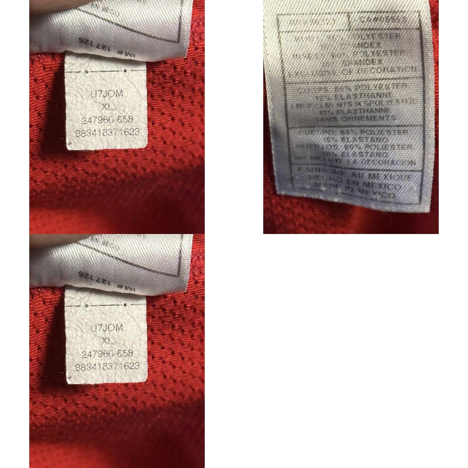 Nike Nike Shirt Mens XL Dri-Fit Athletic Activewear T-Shirt Red 30 Chest Moisture Wicking Breathing Lightweight Logo Cross Training Gym Running 90s? Size US XL / EU 56 / 4 - 8 Thumbnail