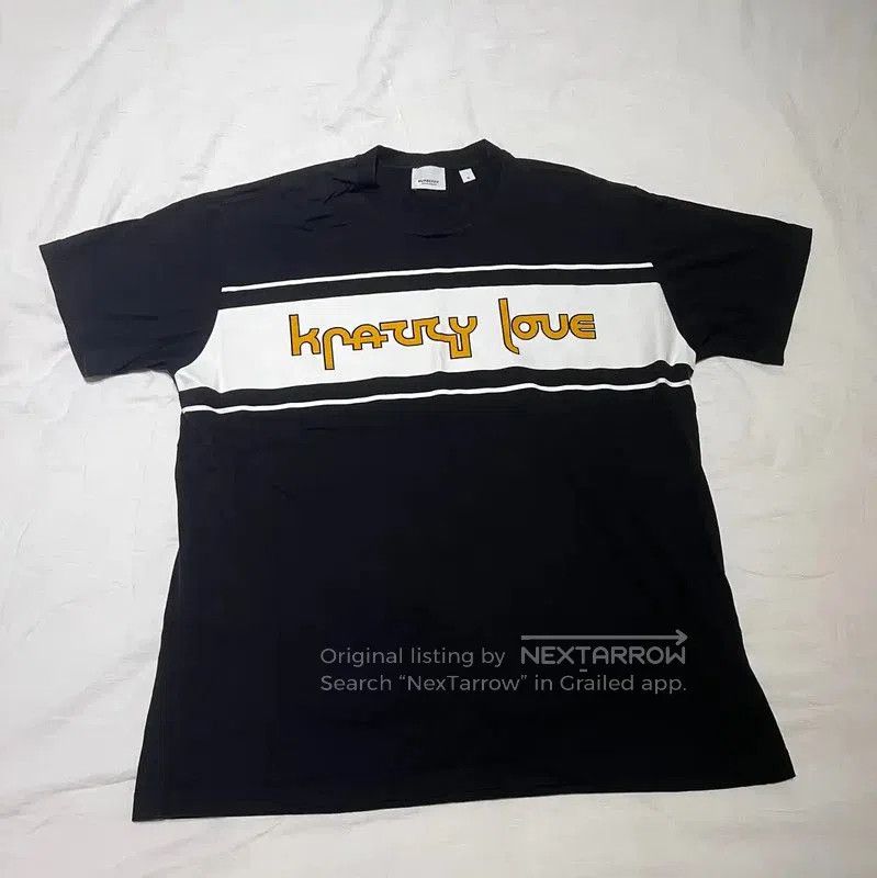 Burberry Burberry Black Cotton Ladies Short Sleeve T-shirt. Size L / US 10 / IT 46 - 3 Thumbnail
