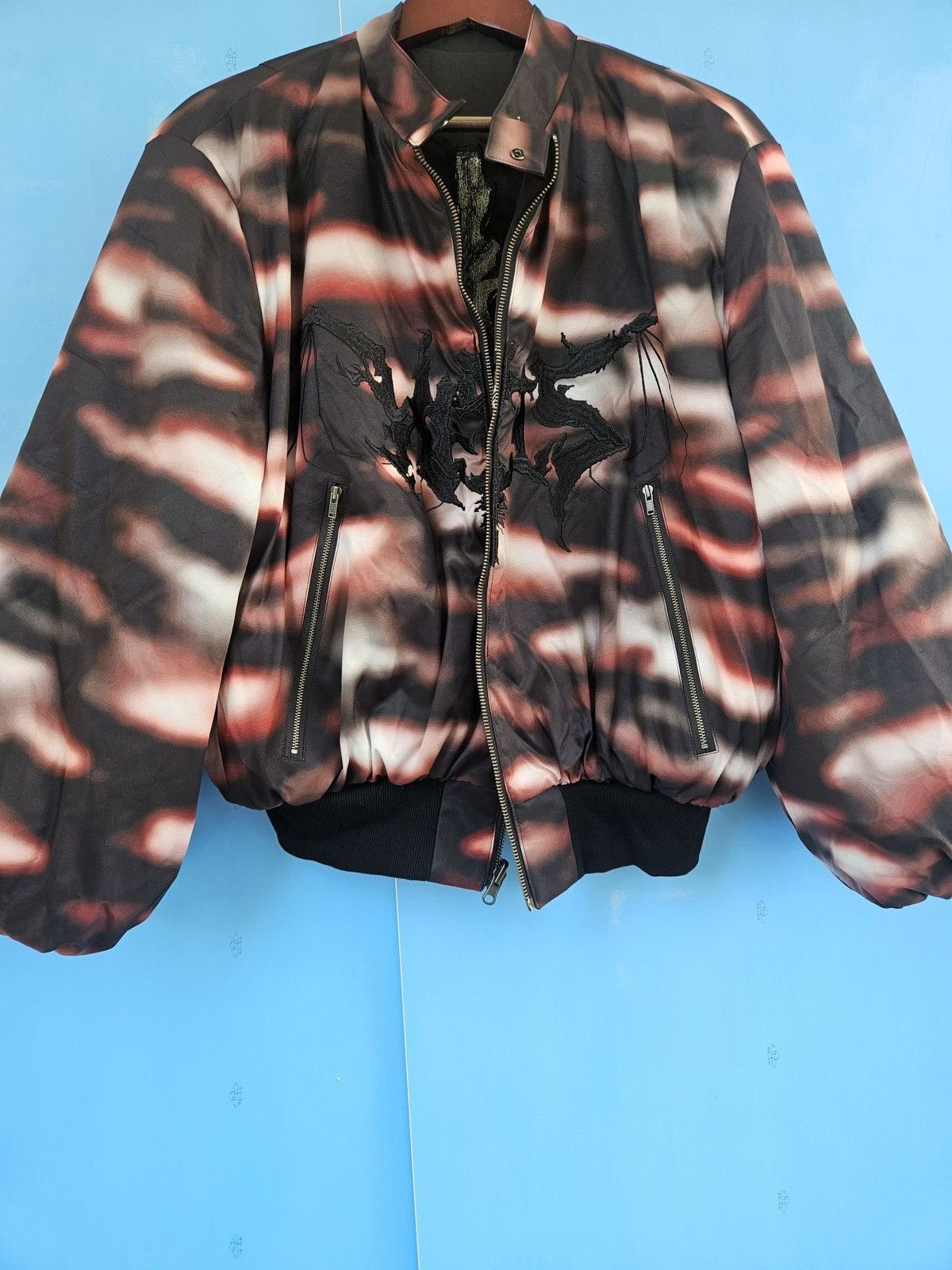 Mowalola EXTREMELY RARE!!! Mowalola Reversible Bomber Jacket Size US S / EU 44-46 / 1 - 6 Thumbnail
