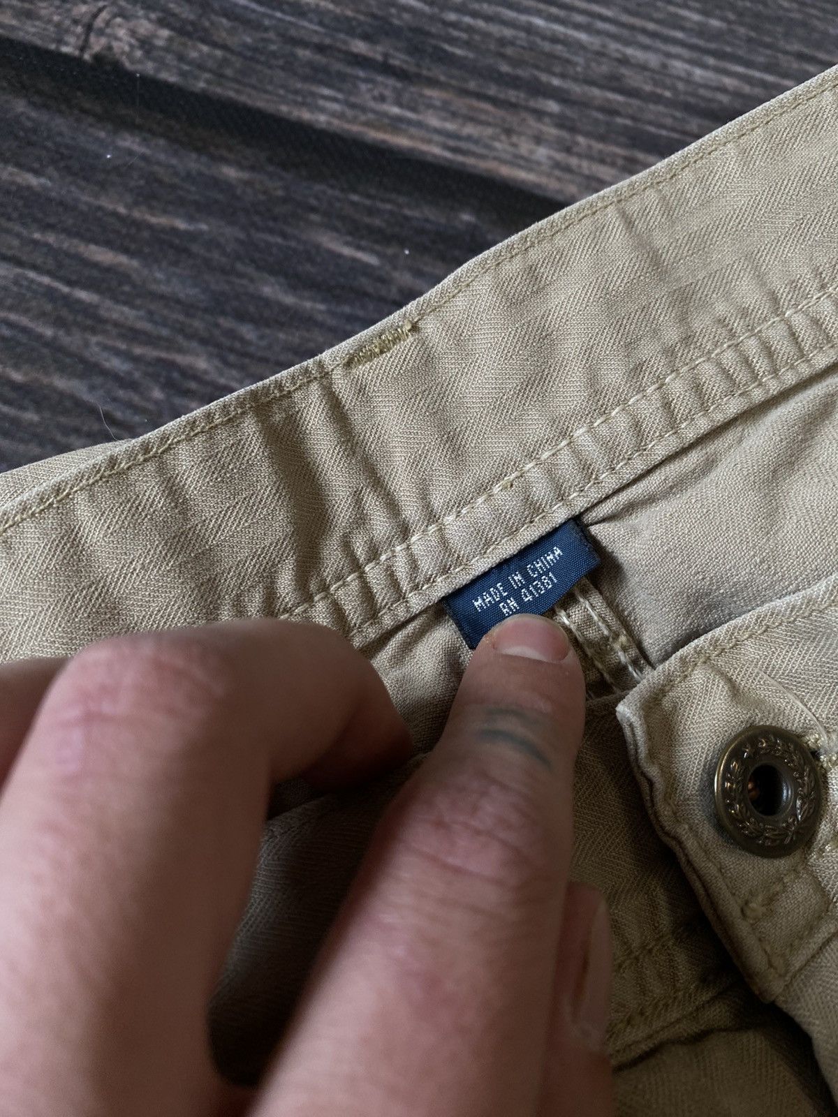 Polo Ralph Lauren × Ralph Lauren × Vintage Ralph Lauren cargo work short 90s Size US 36 / EU 52 - 6 Thumbnail