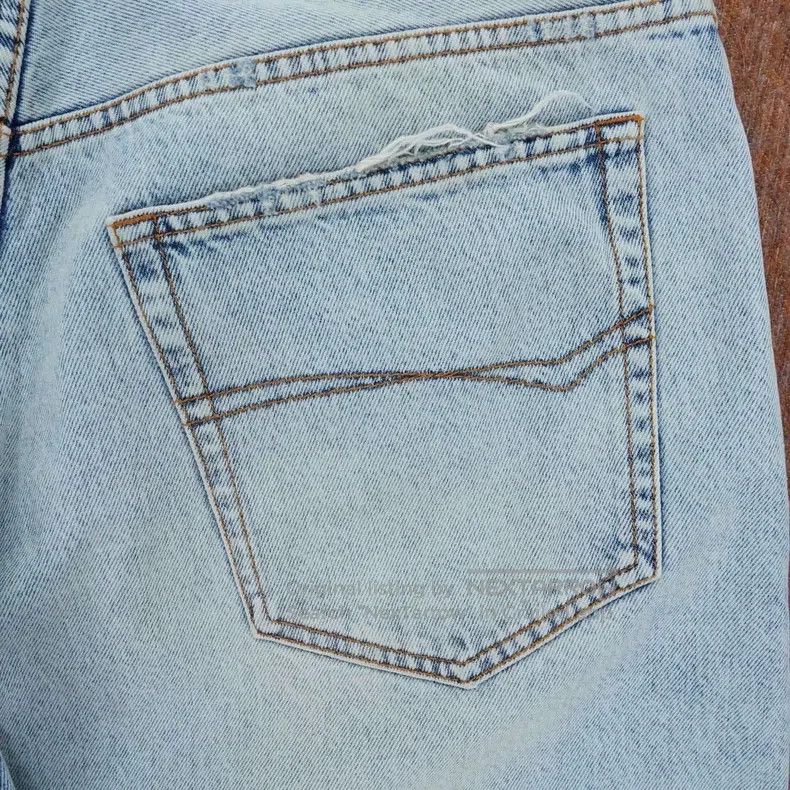 Balenciaga Balenciaga size M Washed Destroyed Wide-Leg Jeans Size US 27 - 4 Thumbnail