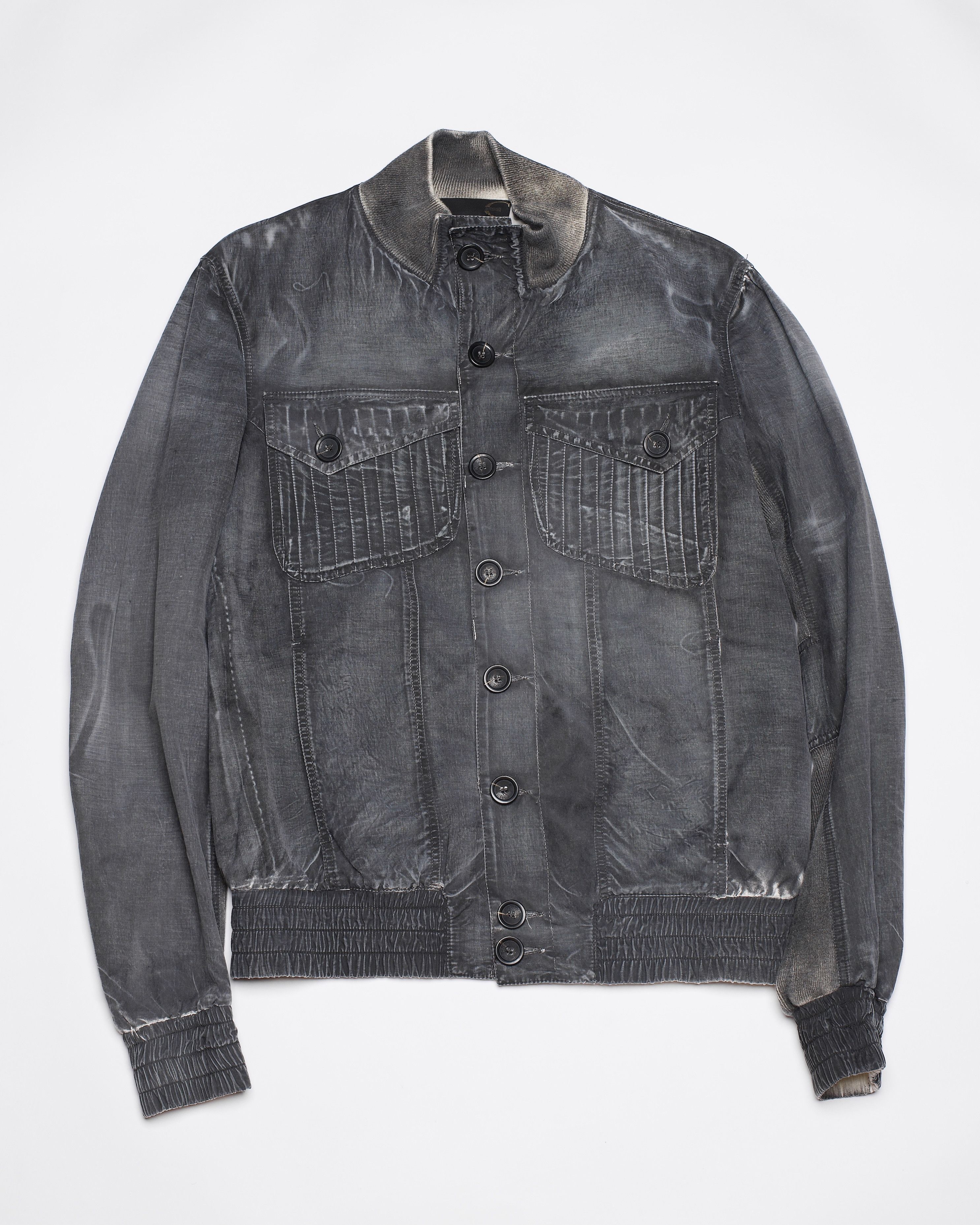 Just Cavalli Just Cavalli Overdyed Bomber Size US M / EU 48-50 / 2 - 1 Thumbnail