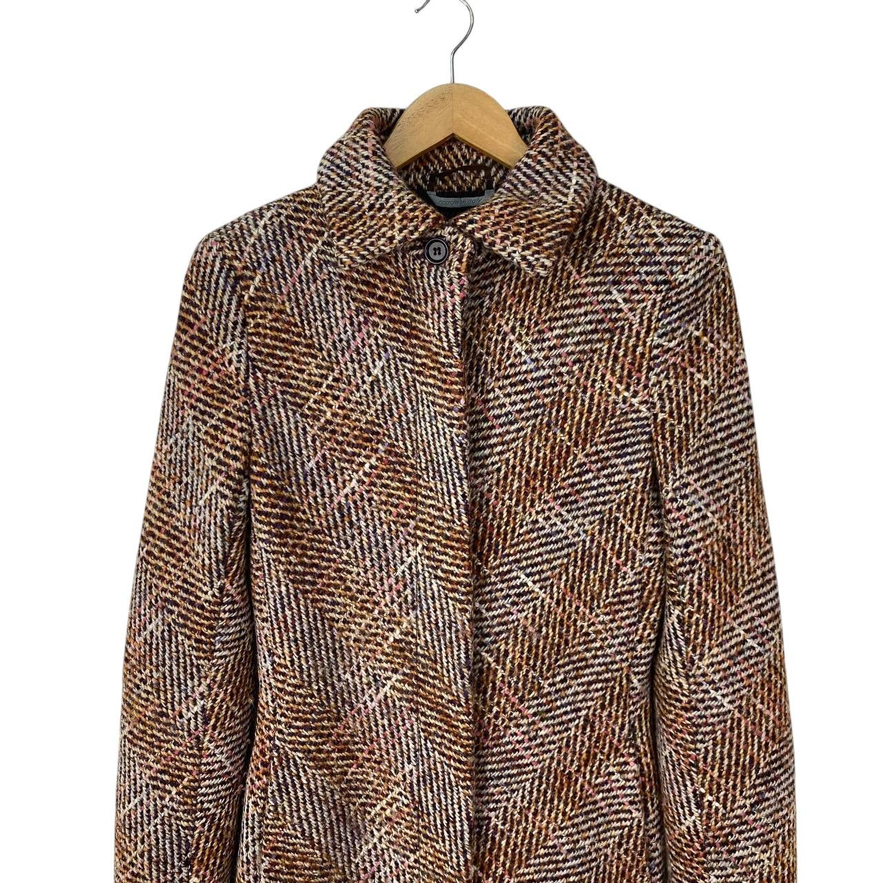 Max Mara MAX MARA TWEED KNITTED LONG COAT Size XS / US 0-2 / IT 36-38 - 5 Thumbnail