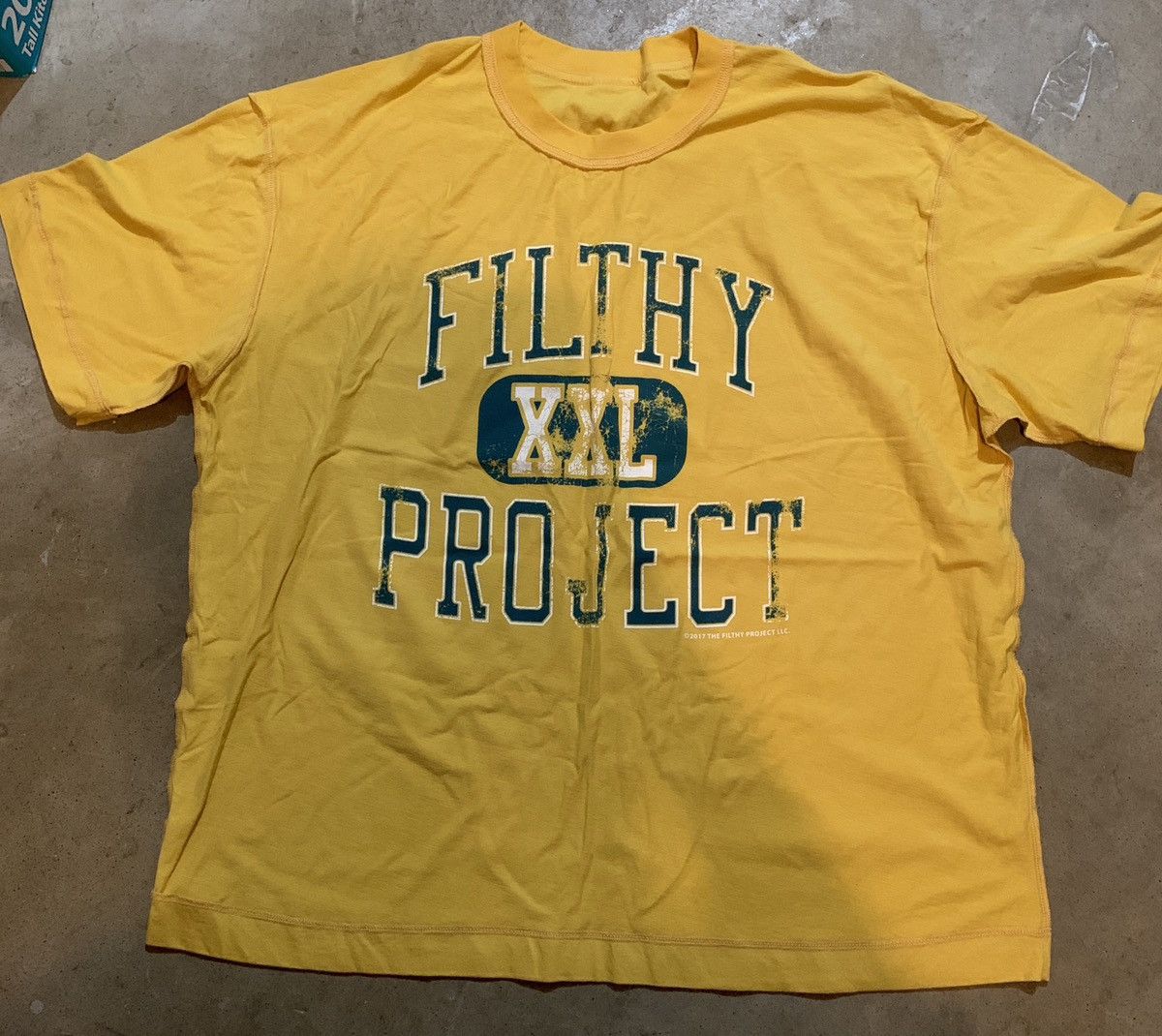 Other Mustard Filthy Project College Tee Size US XL / EU 56 / 4 - 1 Thumbnail