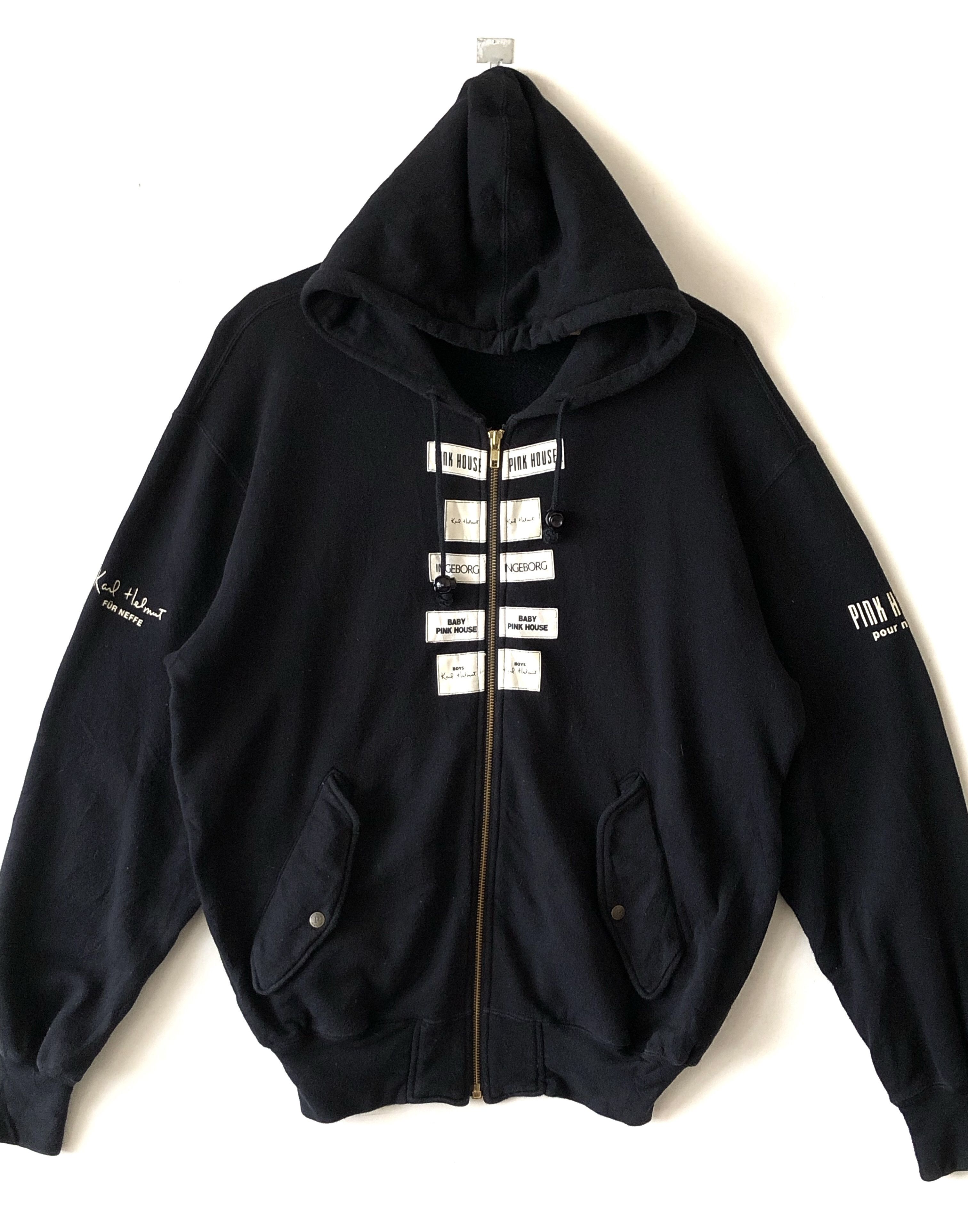 Karl Helmut × Pink House RARE🔥PINK HOUSE X KARL HELMUT ZIPPER HOODIE Size US XL / EU 56 / 4 - 3 Thumbnail