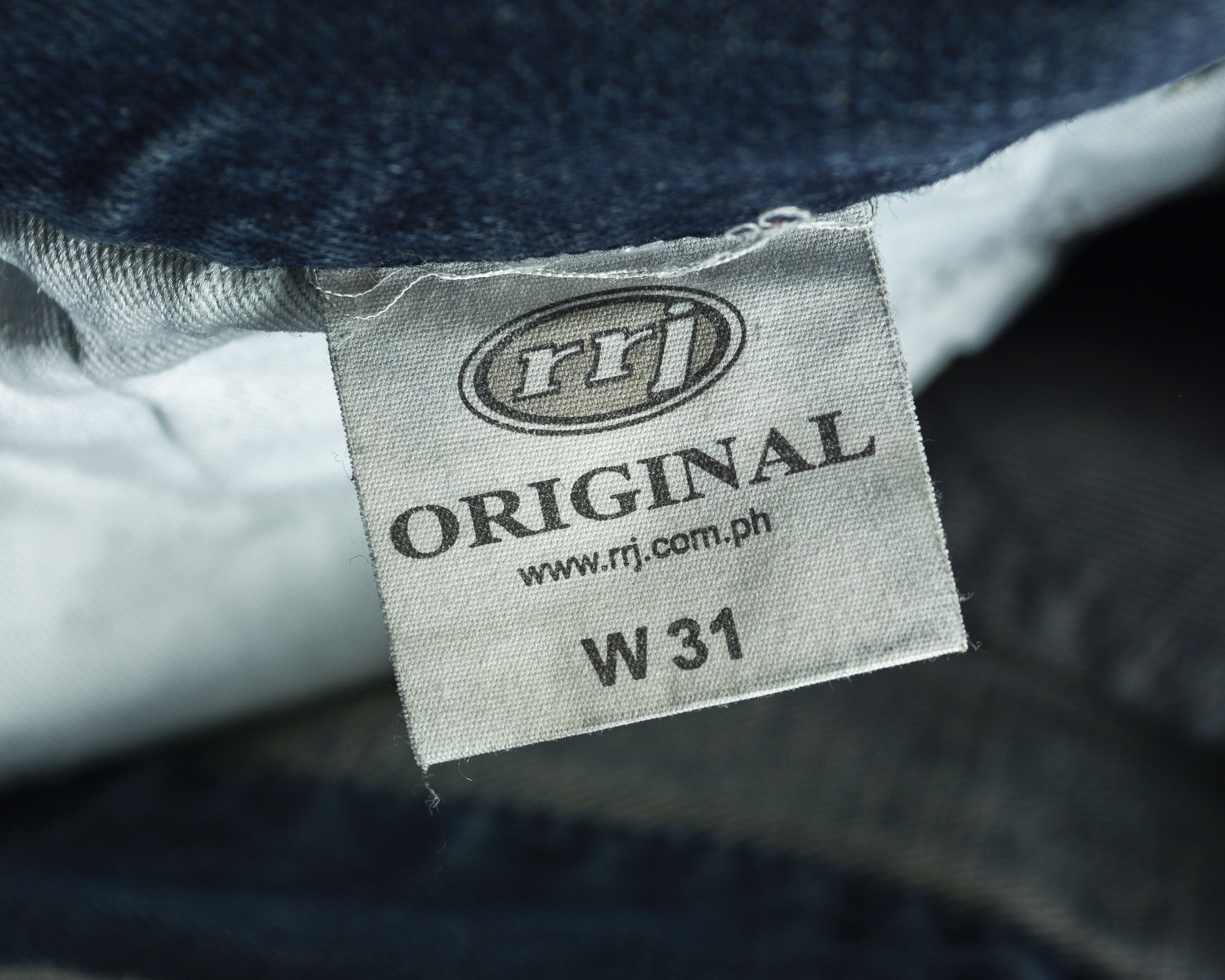Other × Vintage ROUGH RIDER JEANS W31 L32 Straight Denim Camo Jeans Pants Size 31" - 10 Thumbnail