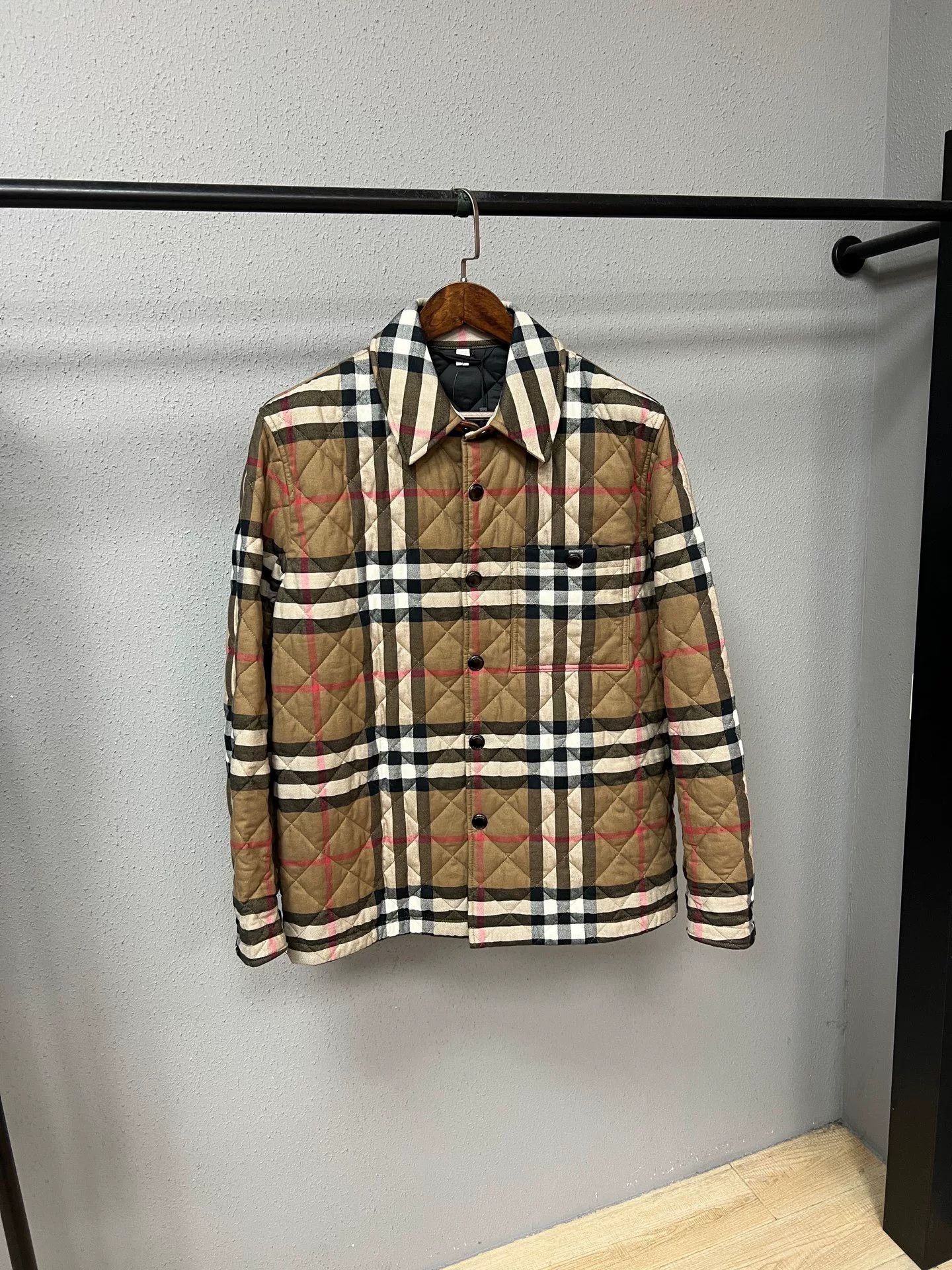 Burberry Burberry Plaid Cotton Down Jacket S Women Size S / US 4 / IT 40 - 1 Thumbnail