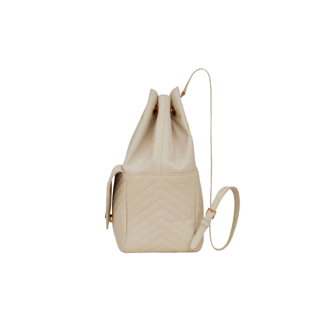 Saint Laurent Paris o1bcso1str1225 Size:OS/Joe Backpack in White Size ONE SIZE - 3 Thumbnail