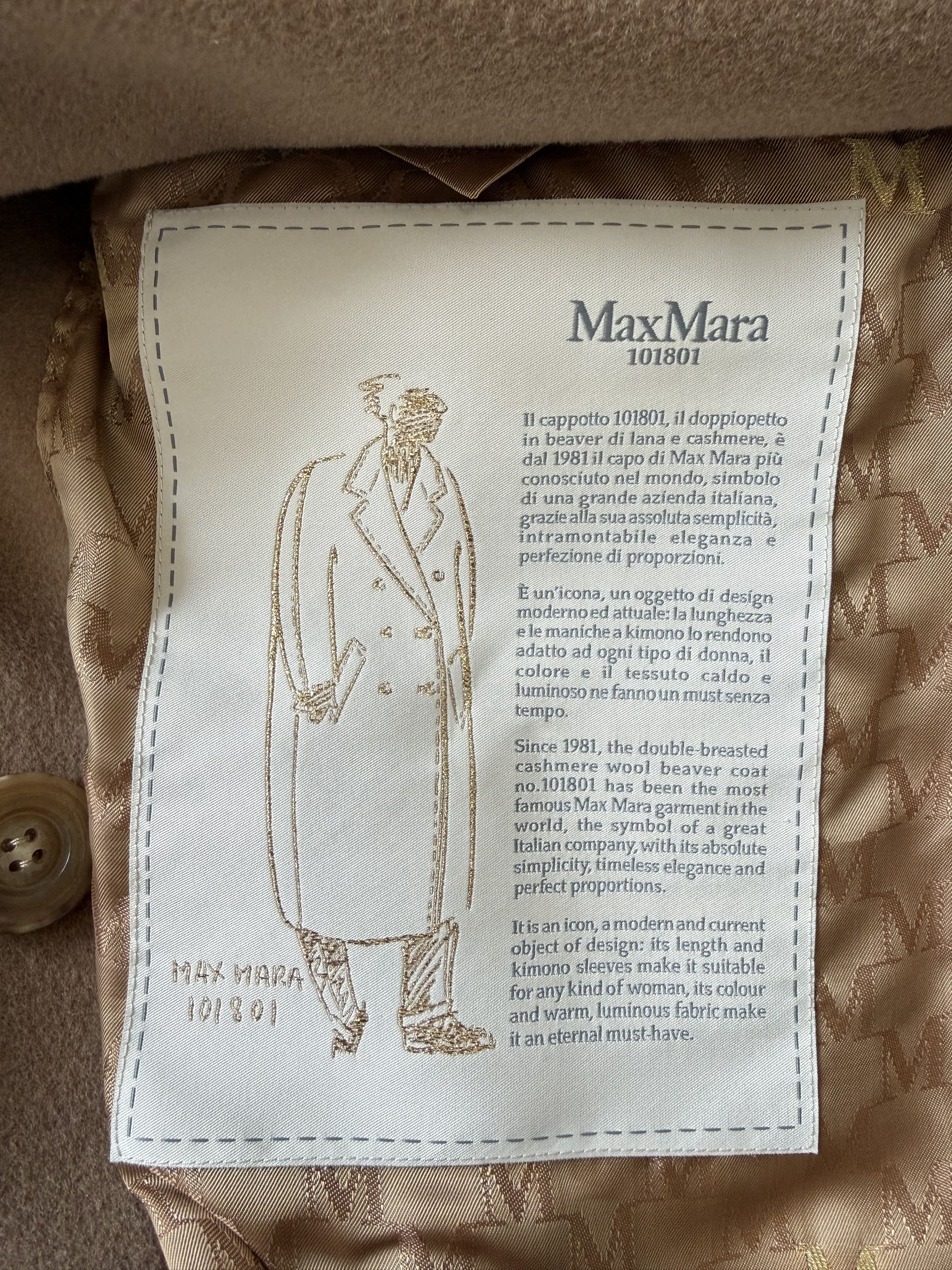 Max Mara Max Mara Madame 101801 Double-Breasted Wool Cashmere Coat Size XS / US 0-2 / IT 36-38 - 13 Thumbnail