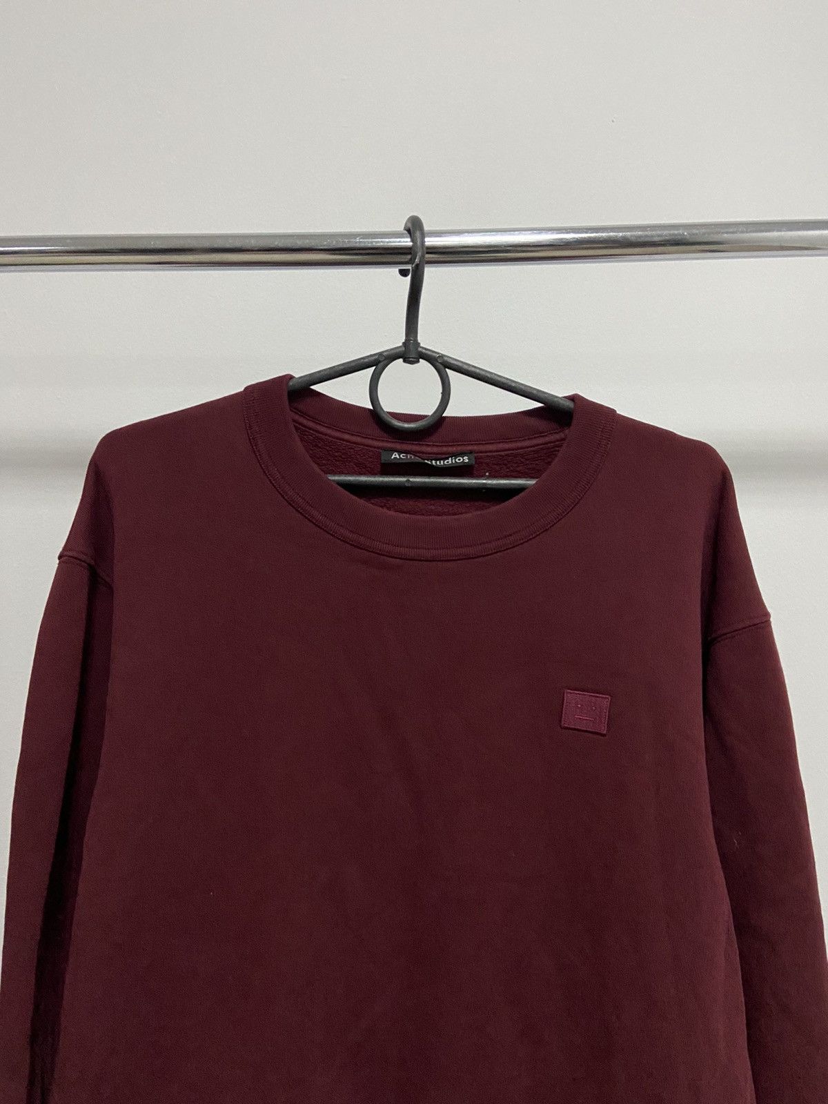 Acne Studios × Vintage Acne studios face logo sweatshirt Vintage luxury Size US M / EU 48-50 / 2 - 2 Thumbnail