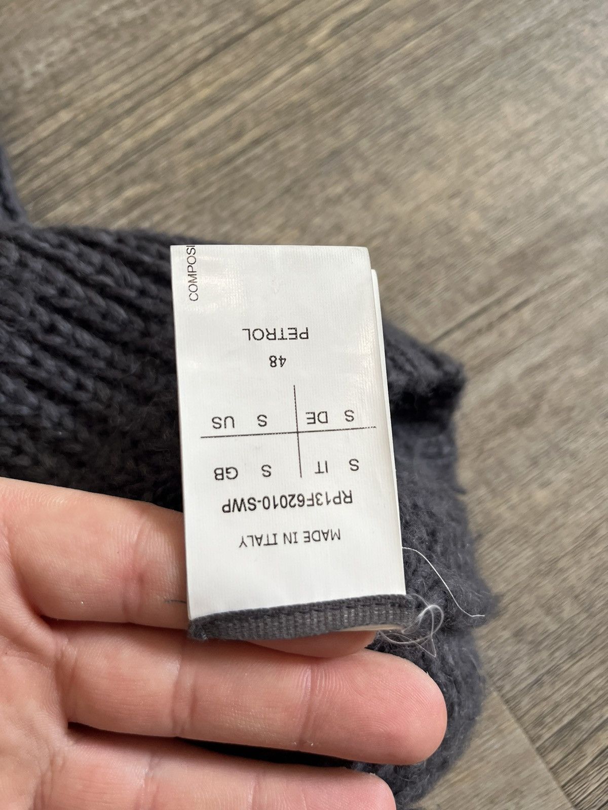 Rick Owens Rick Owens mohair f/w 2013 plinth alpaca sweater Size US S / EU 44-46 / 1 - 7 Thumbnail