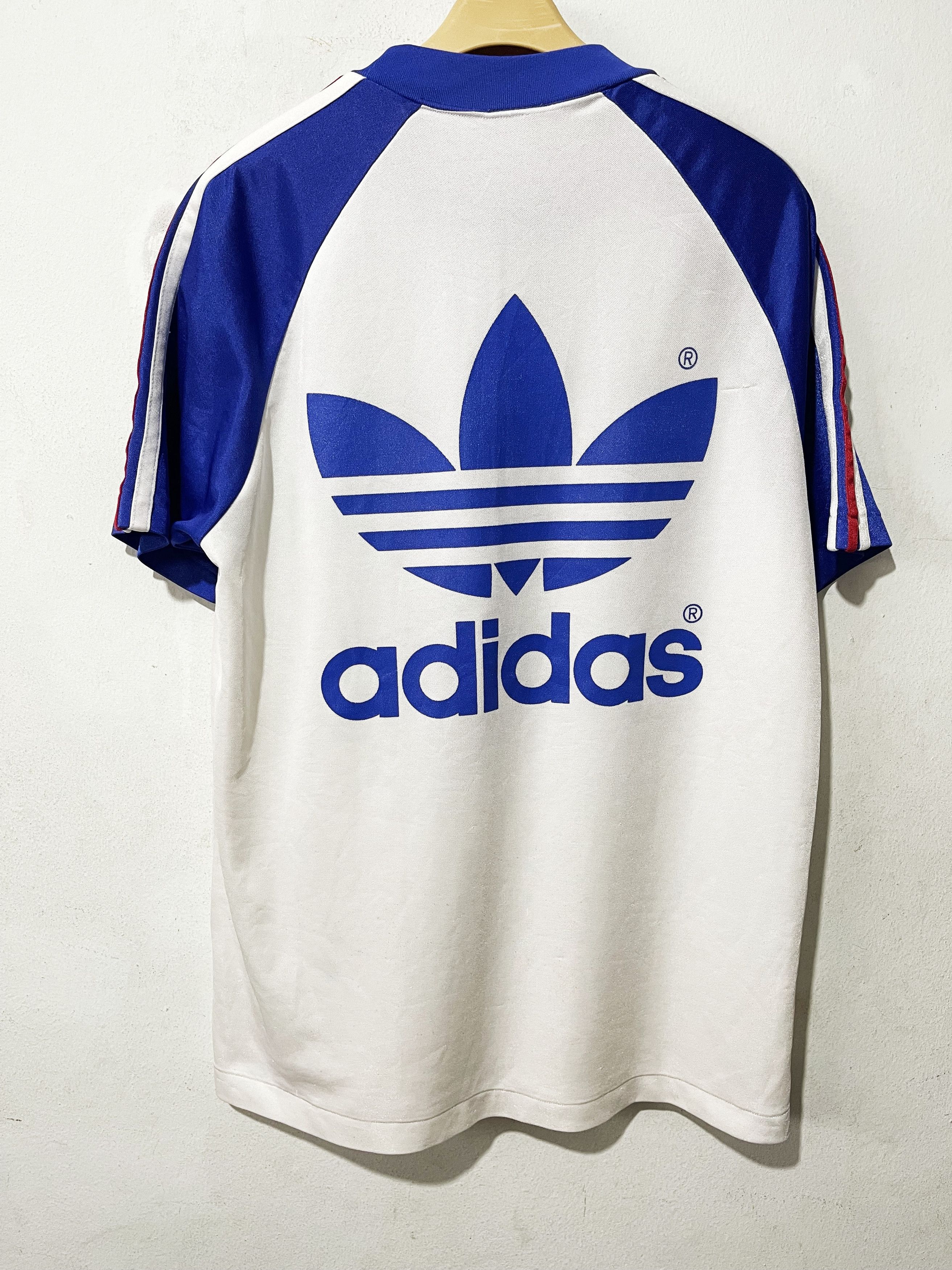 Adidas × Vintage Vintage 90s Adidas Jersey Shirt Size US M / EU 48-50 / 2 - 1 Thumbnail