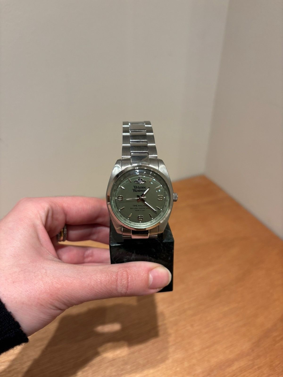 Vivienne Westwood o1f1d3z1225 Size: OS / Pennington Watch in Silver/Green Size ONE SIZE - 1 Preview