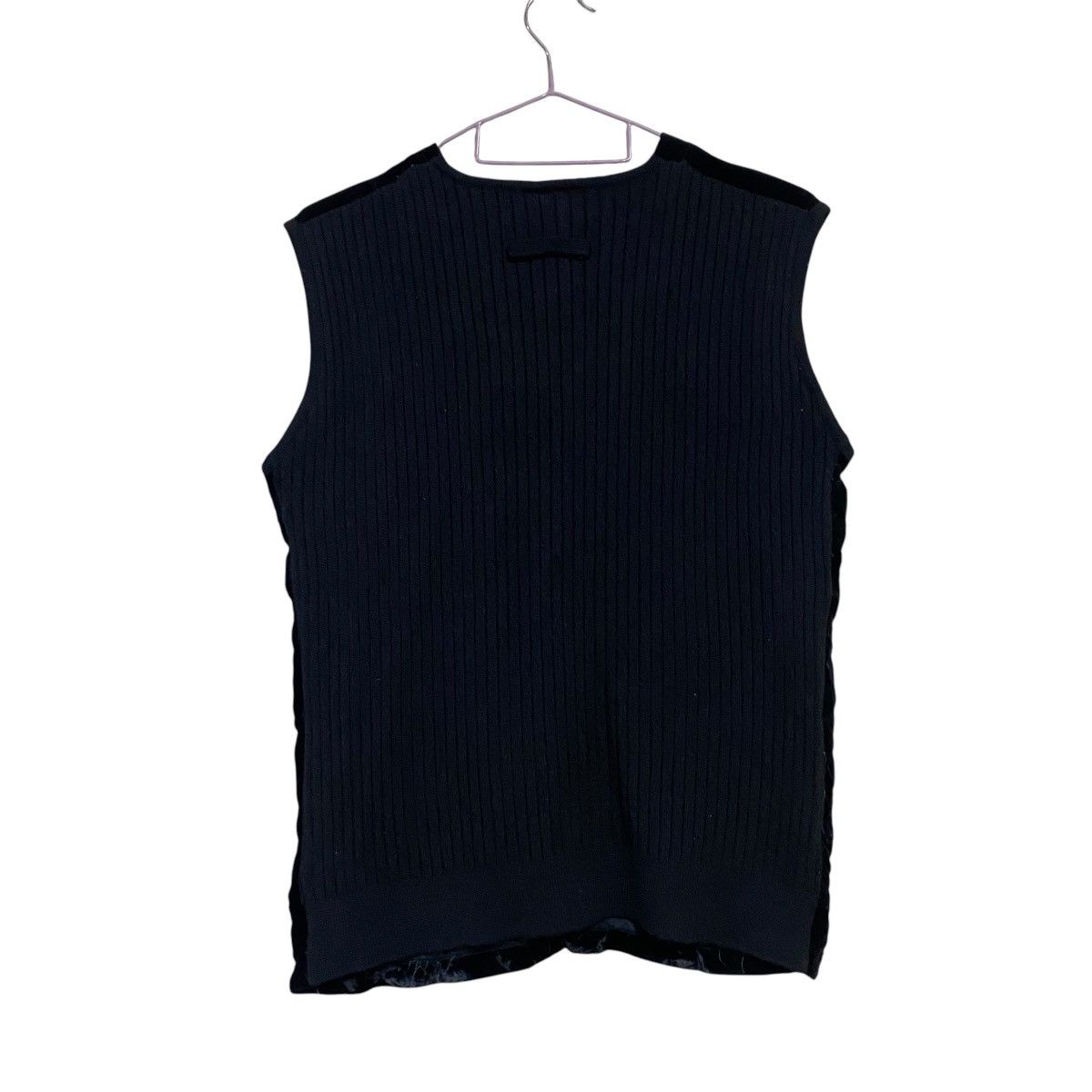 Jean Paul Gaultier Vintage Jean Paul Gaultier Black Argyle Sweater Top Hybrid Size US M / EU 48-50 / 2 - 10 Thumbnail