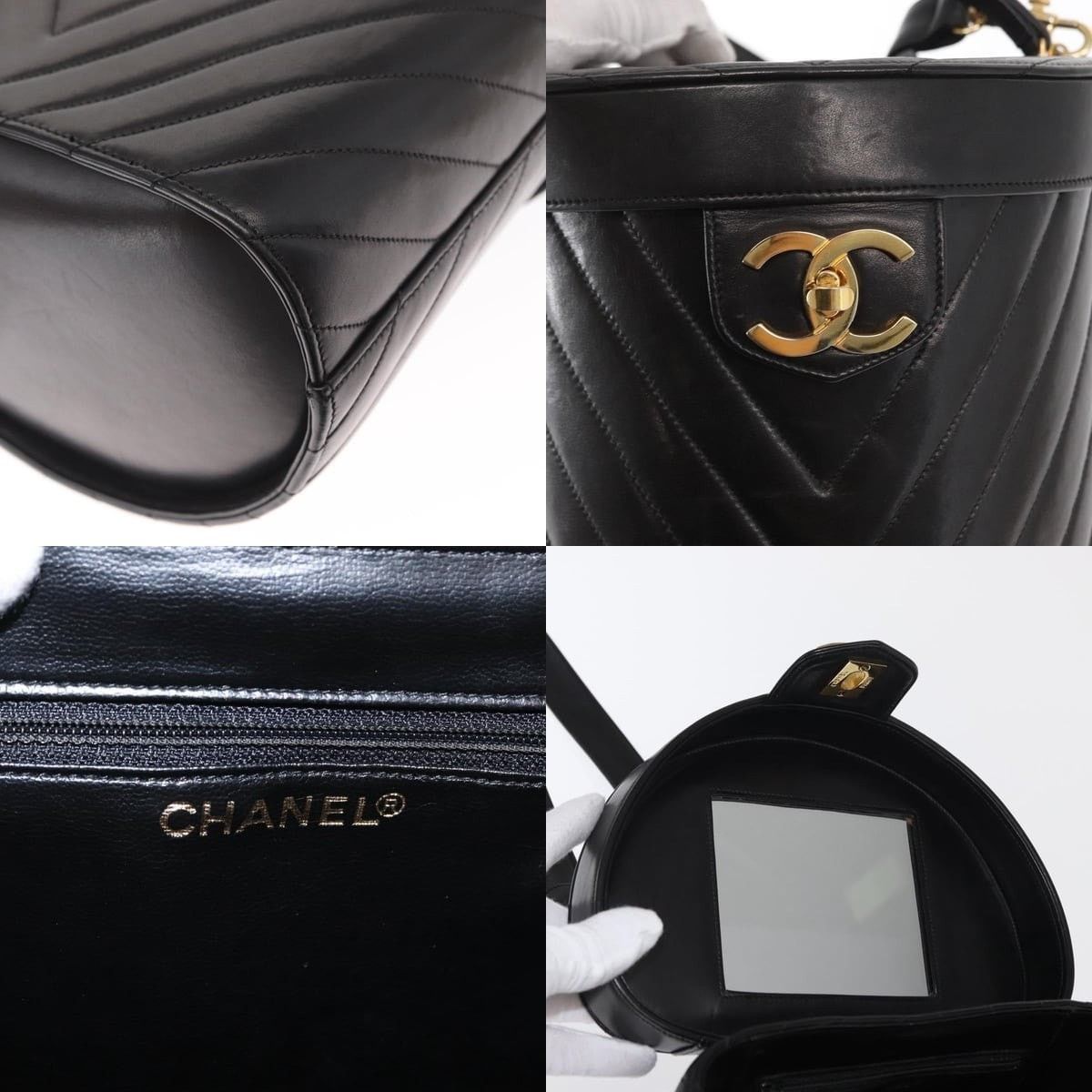 Chanel Chanel V Stitch Vanity Handbag Size ONE SIZE - 6 Thumbnail