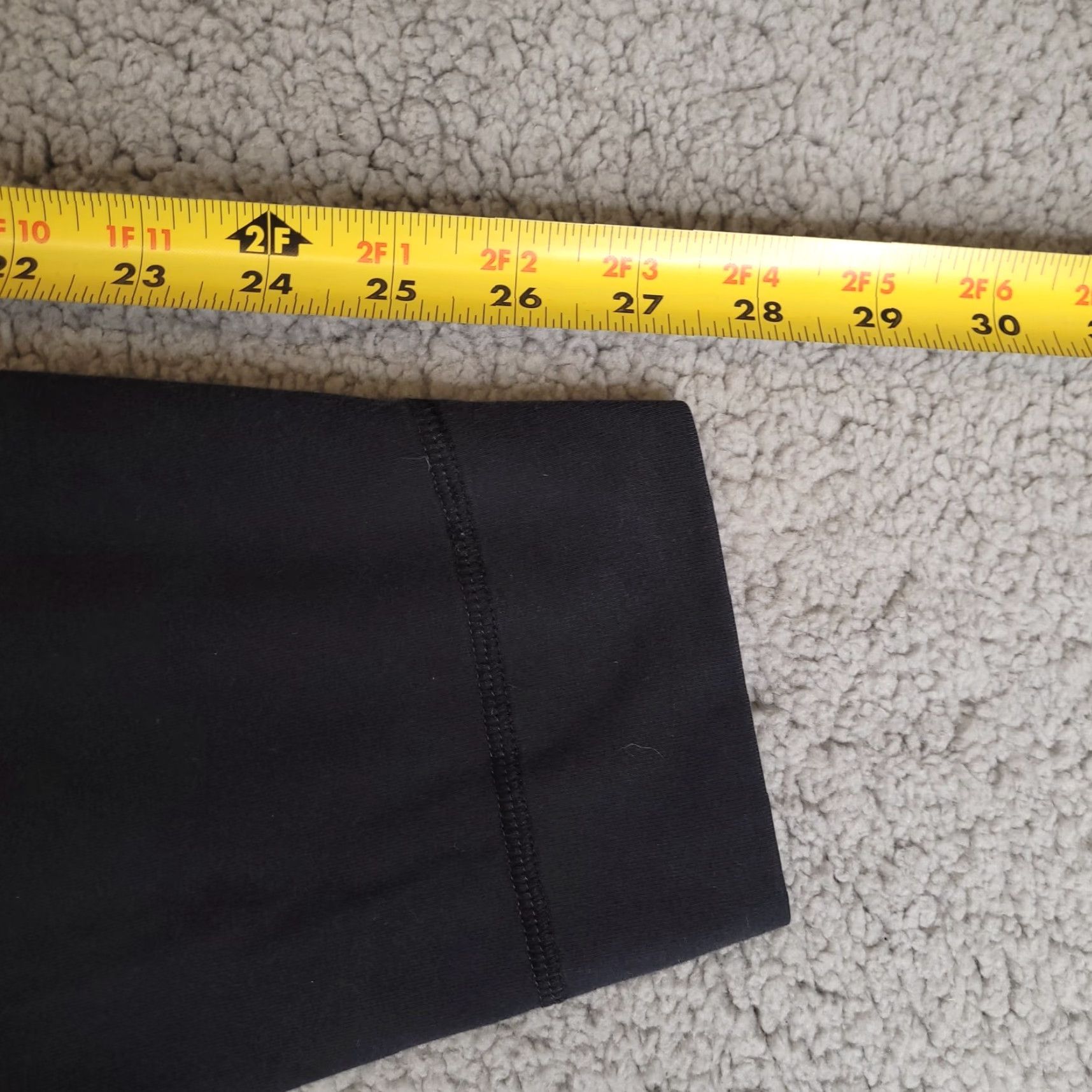 Under Armour Under Armour Compression Pants Leggings Mens Small Black 27" Inseam Size US 29 - 6 Thumbnail