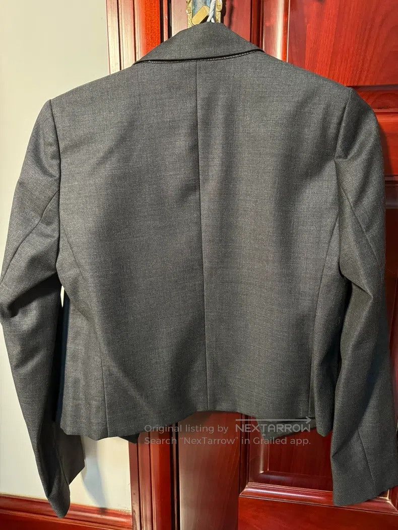 Brunello Cucinelli Brunello Cucinelli Short Blazer with Silk Lining Size XXS / US 00 / IT 34 - 2 Thumbnail