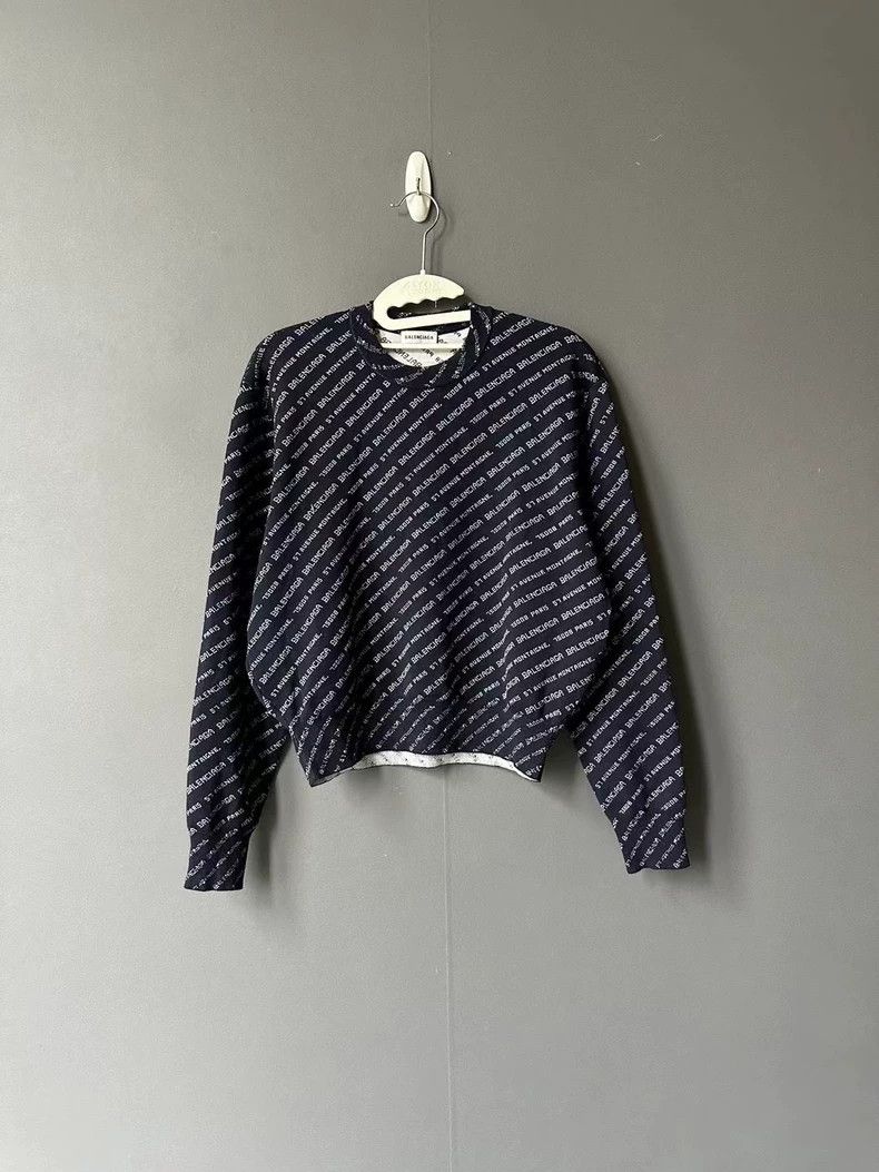 Balenciaga Balenciaga size 34 Bullet Screen Sweater Size US S / EU 44-46 / 1 - 1 Thumbnail