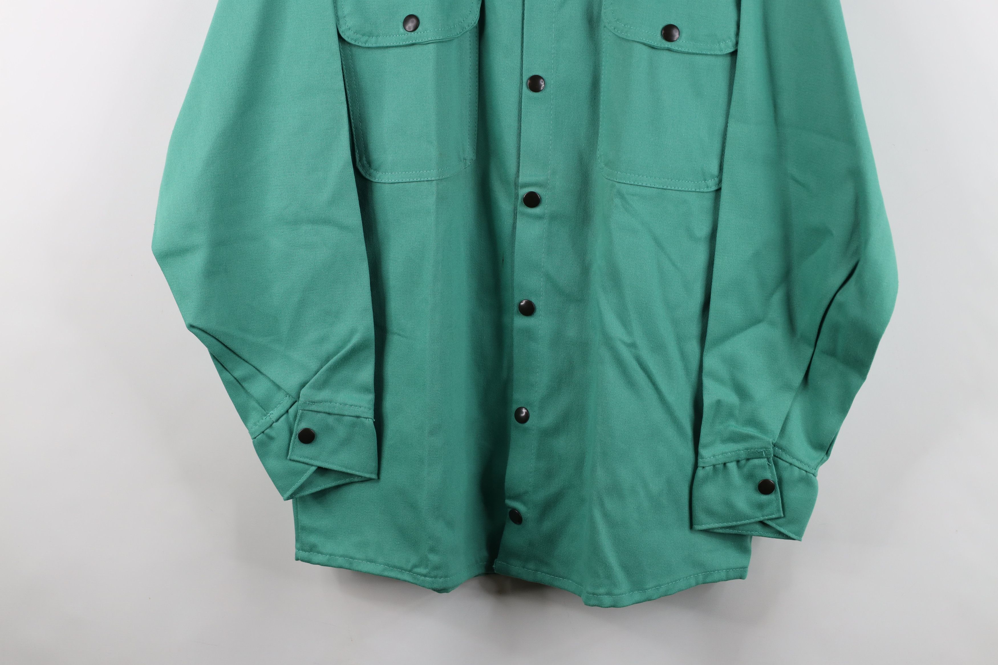 Vintage Streetwear Flame Resistant Work Button Shirt Jacket Shacket Size US M / EU 48-50 / 2 - 3 Thumbnail