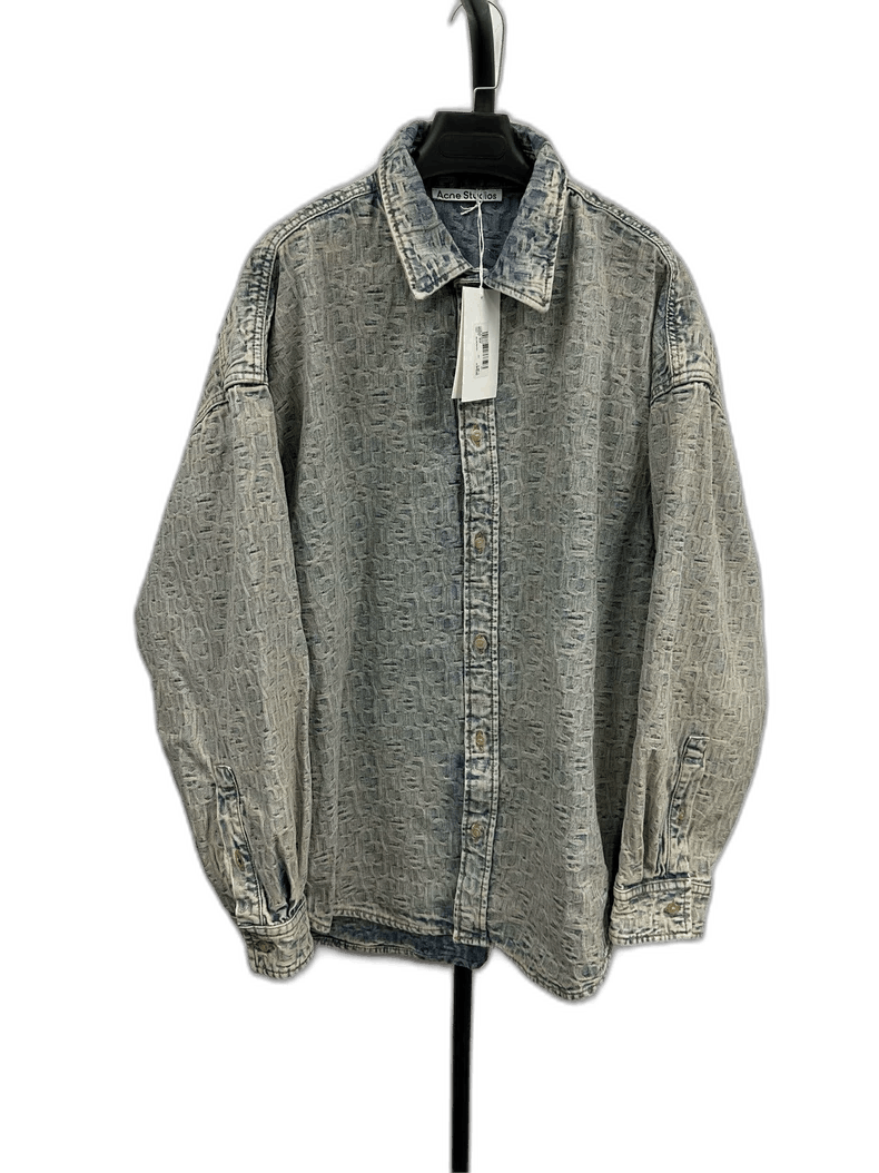 Acne Studios Acne Studios Blue Long Sleeve Denim Jacket-yf Size US L / EU 52-54 / 3 - 1 Thumbnail