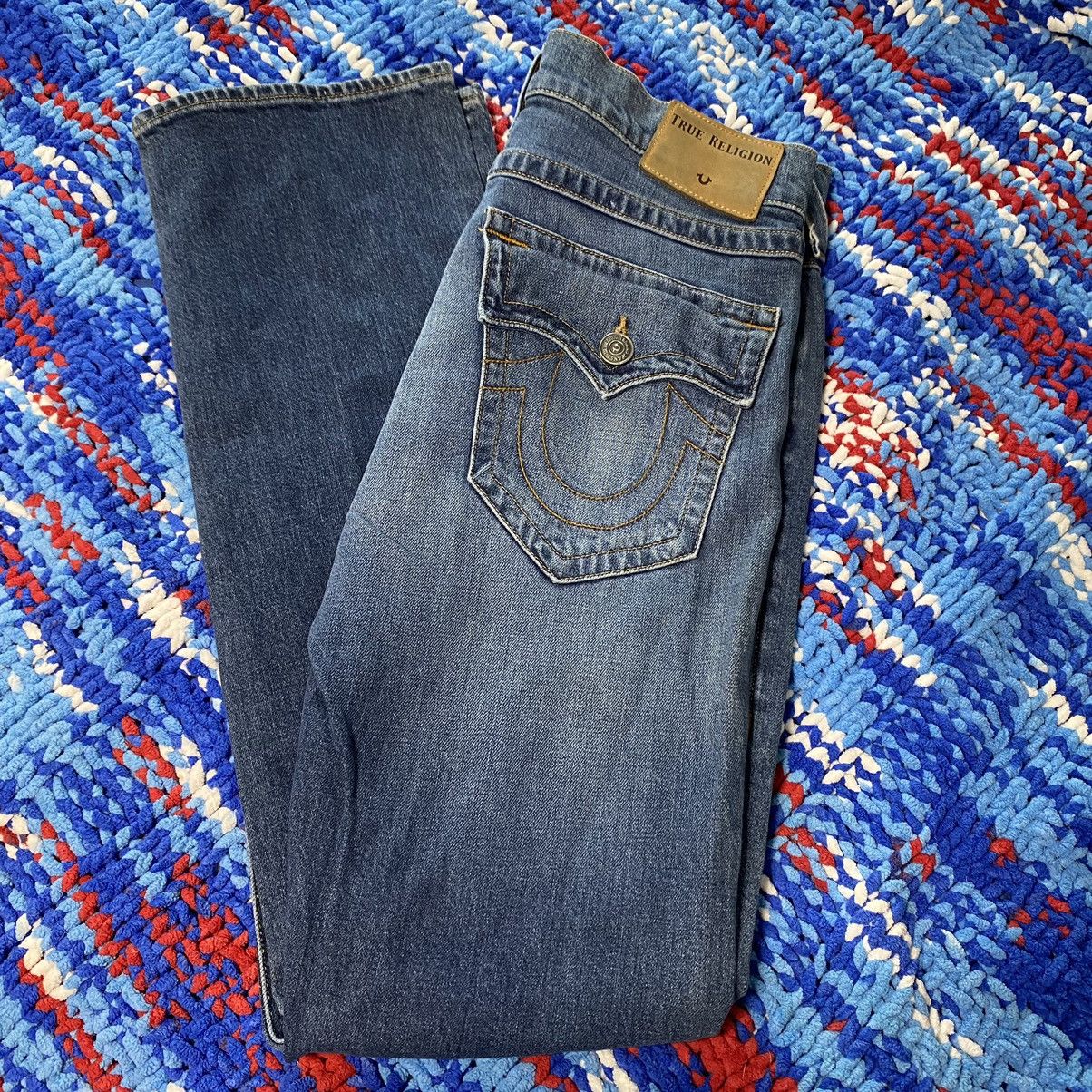 True Religion True Religion Jeans 33x33 Flap Pockets Denim Size US 33 - 1 Thumbnail