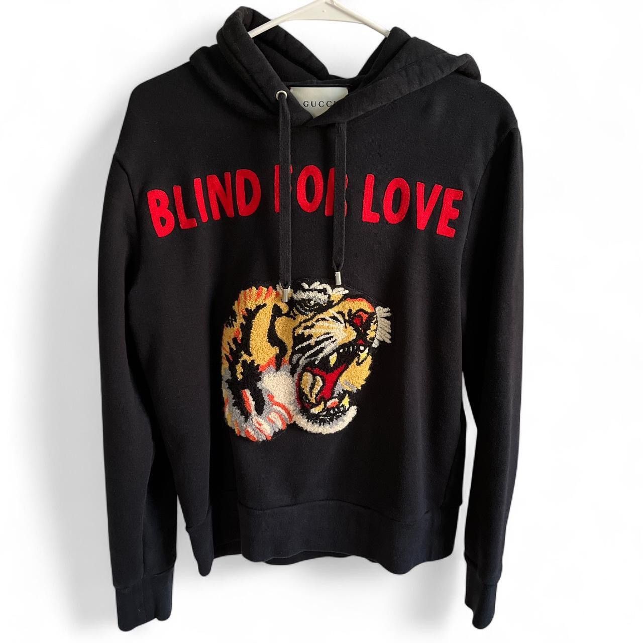 Gucci Blind For Love Gucci Tiger Hoodie Size US S / EU 44-46 / 1 - 1 Thumbnail