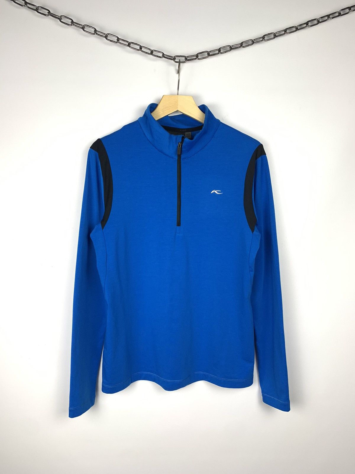 KJUS Kjus Half Zip Baselayer Long Sleeve Thermo Blue Outdoor Y2K Size US M / EU 48-50 / 2 - 1 Thumbnail