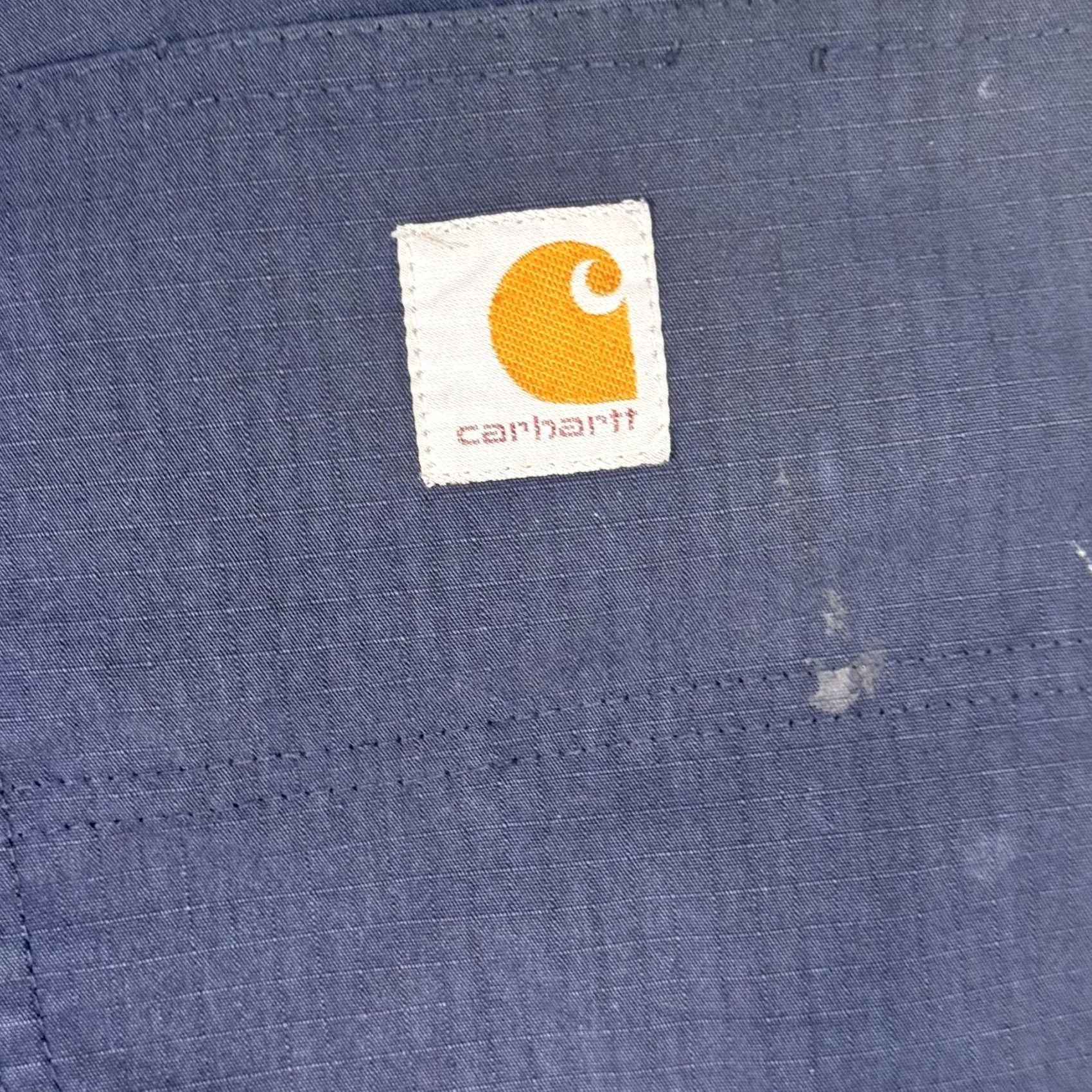 Carhartt Carhartt Mens Pants 34x29 Navy Relaxed Fit Ripstop Workwear Cargo Pockets 74533-20 Mens Size US 34 / EU 50 - 7 Thumbnail
