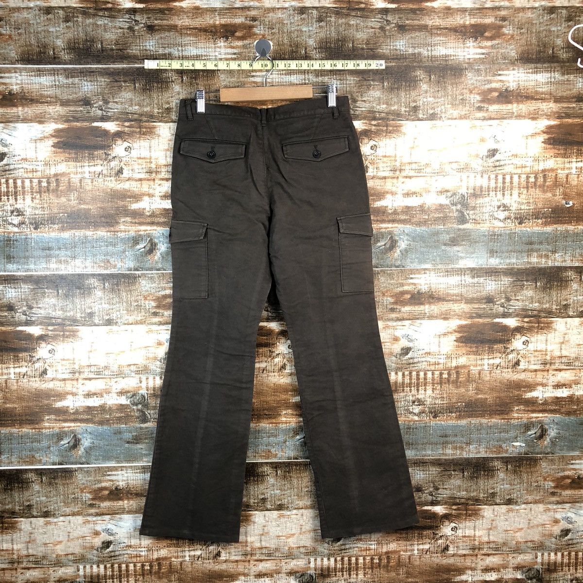 Japanese Brand Japanese Brand Brown Cargo Multipocket Pants #A2534 Size 27" / US 4 / IT 40 - 13 Thumbnail
