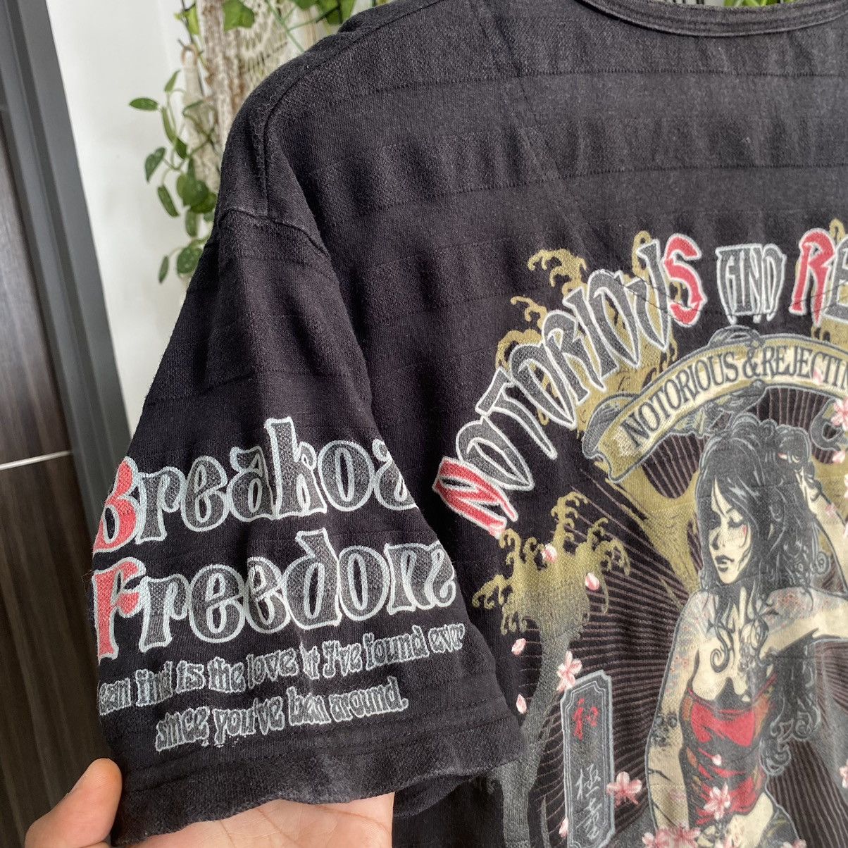Bullet Noise Vintage Faded Y2K Bullet Noise ERD GRUNGE THRASHED OG TEE Size US L / EU 52-54 / 3 - 10 Thumbnail