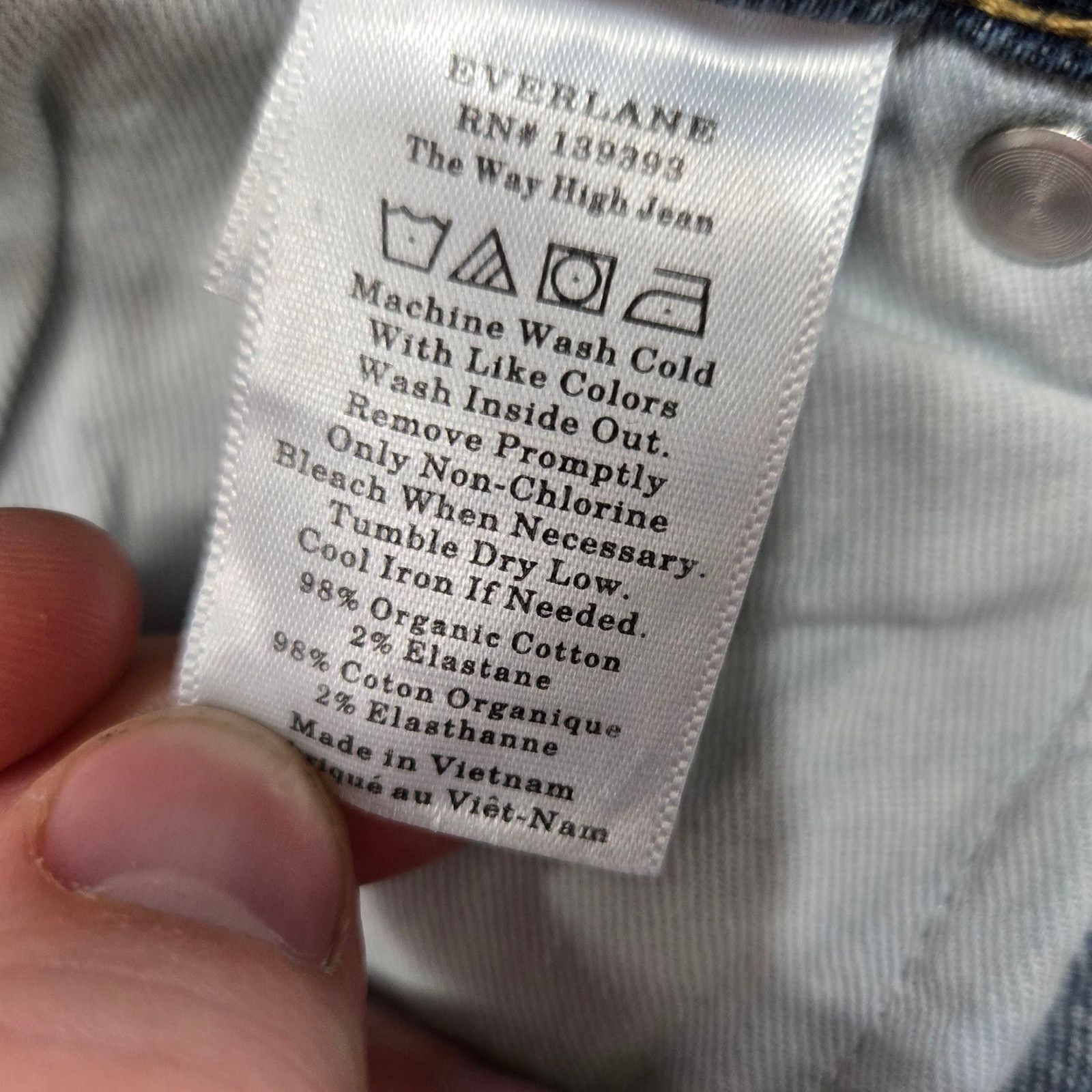 Everlane Everlane The Way High Straight Crop Jeans Size 31 Size 31" - 5 Thumbnail