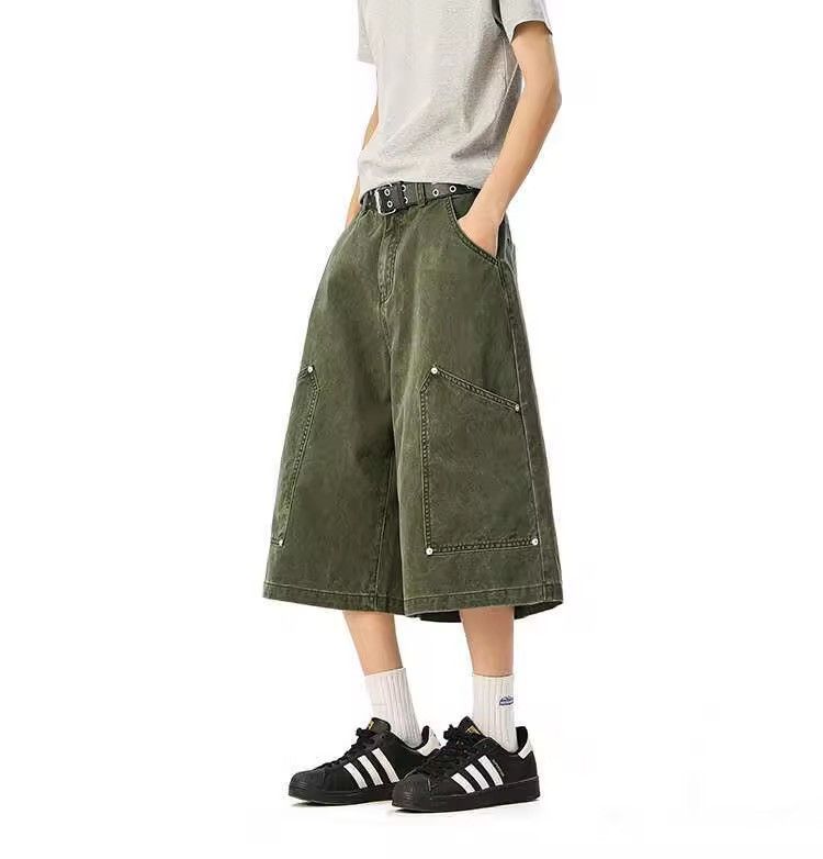 Other wide leg baggy cargo shorts Size US 29 - 2 Thumbnail