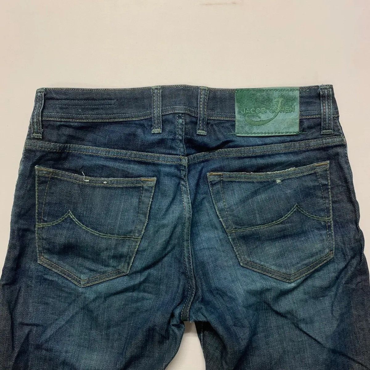 Jacob Cohen 💥RARE! Vintage Jacob Cohen Designer Denim Pants Made Italy Size US 31 - 10 Thumbnail