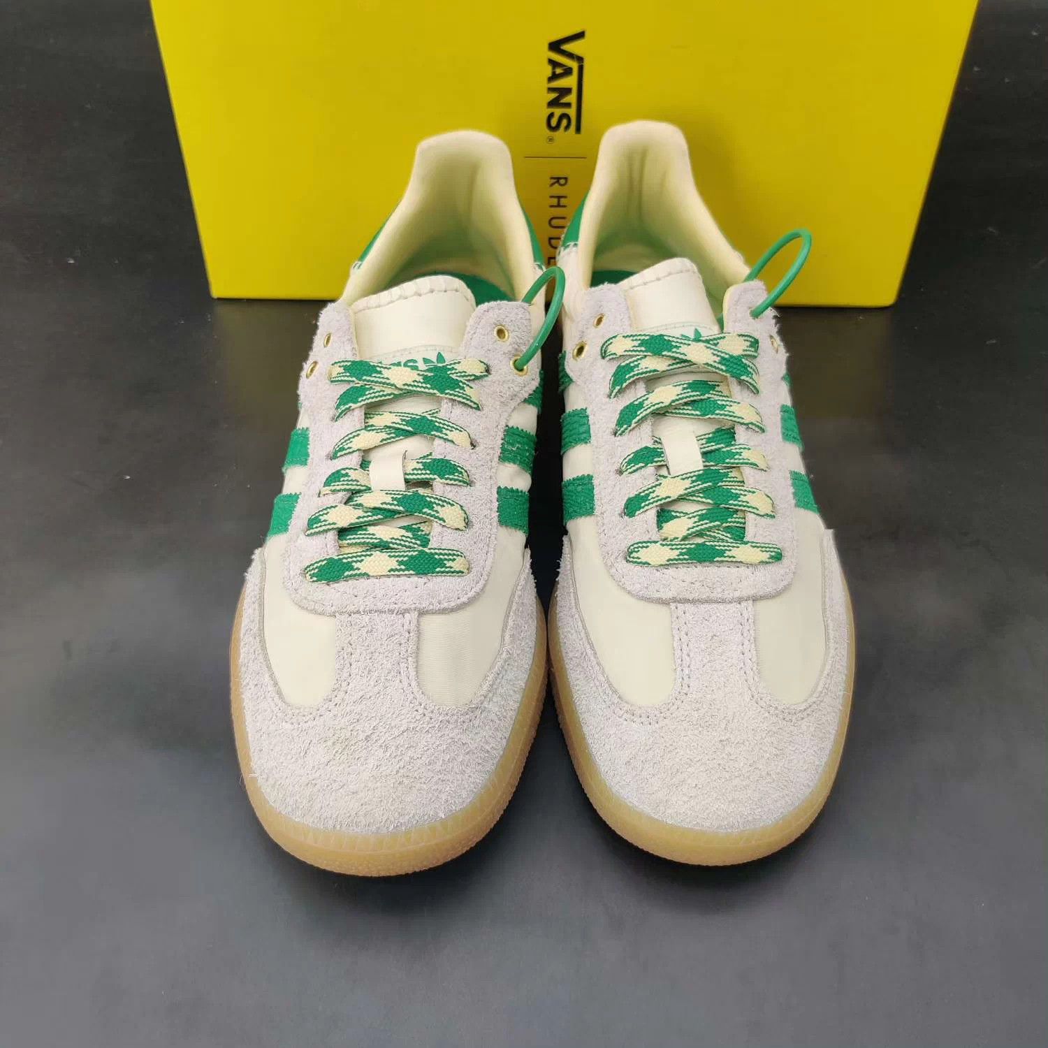 Adidas Wales Bonner x Samba Off-White Green 42.5 Size US 9.5 / EU 42-43 - 4 Thumbnail