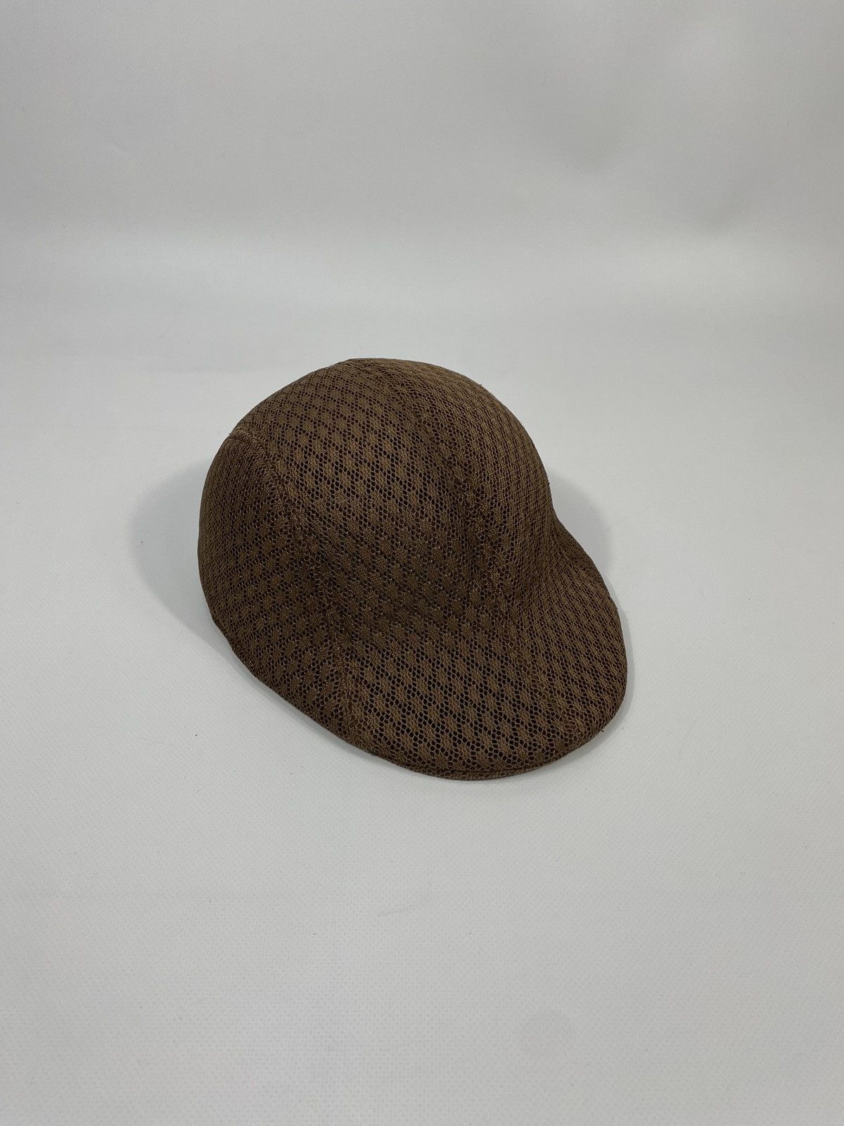 Vintage Vintage Mesh Guipure Material Flat Cap Sport Hat Size ONE SIZE - 13 Thumbnail