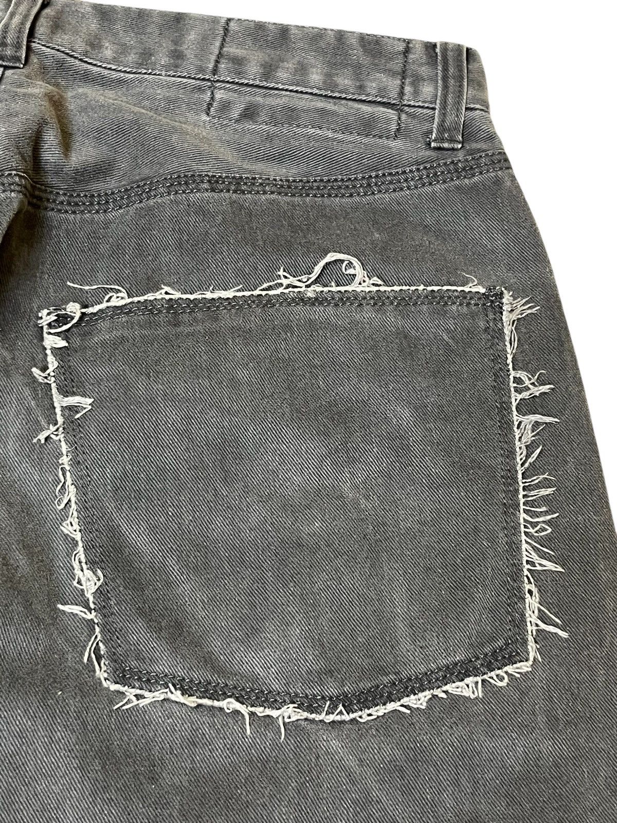 Yohji Yamamoto VINTAGE A.A.R YOHJI YAMAMOTO DESIGN STUDIO JEANS Size US 30 / EU 46 - 7 Thumbnail