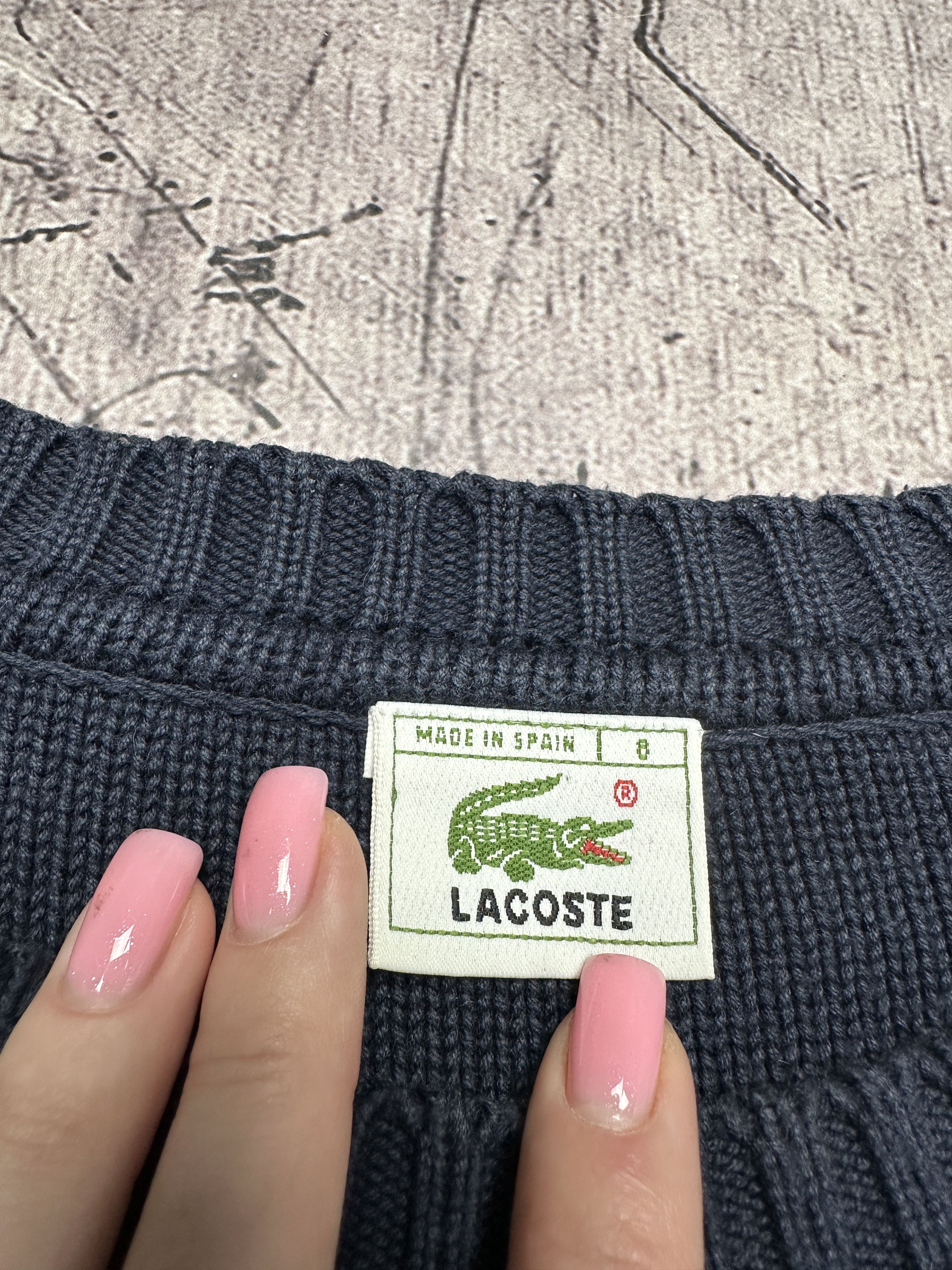 Lacoste Lacoste 90s Vintage Mens Cotton Knit Sweater Size US XXL / EU 58 / 5 - 5 Thumbnail