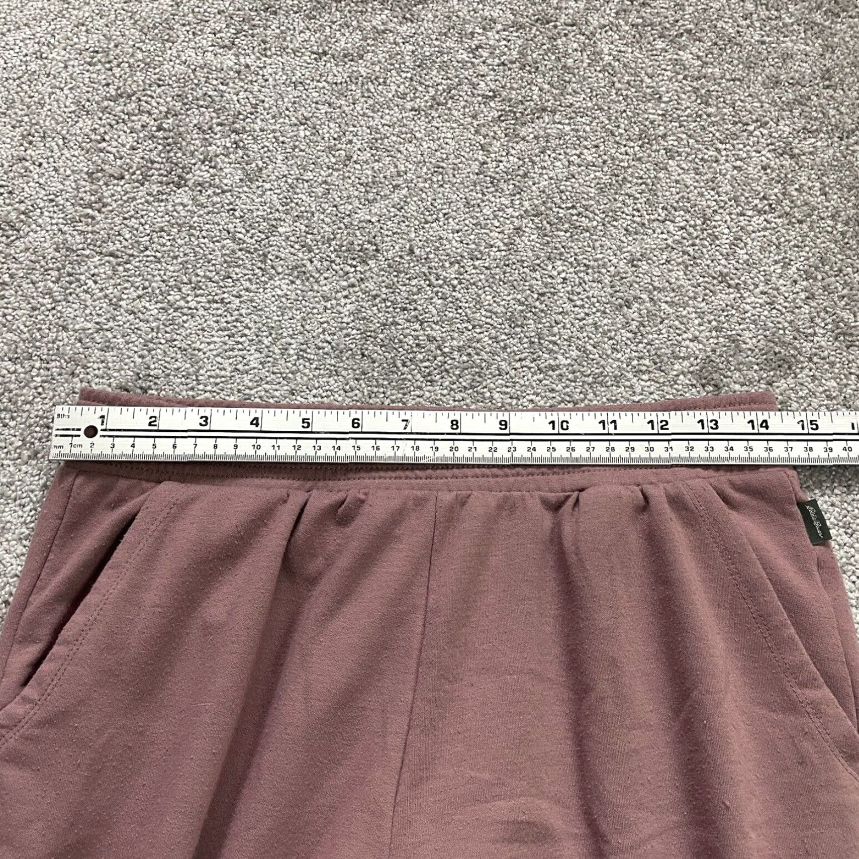 Eddie Bauer Eddie Bauer Womens Small Old Rose Lounge Jogger Pants Fleece Tapered 29x27.5 Size 28" / US 6 / IT 42 - 6 Thumbnail