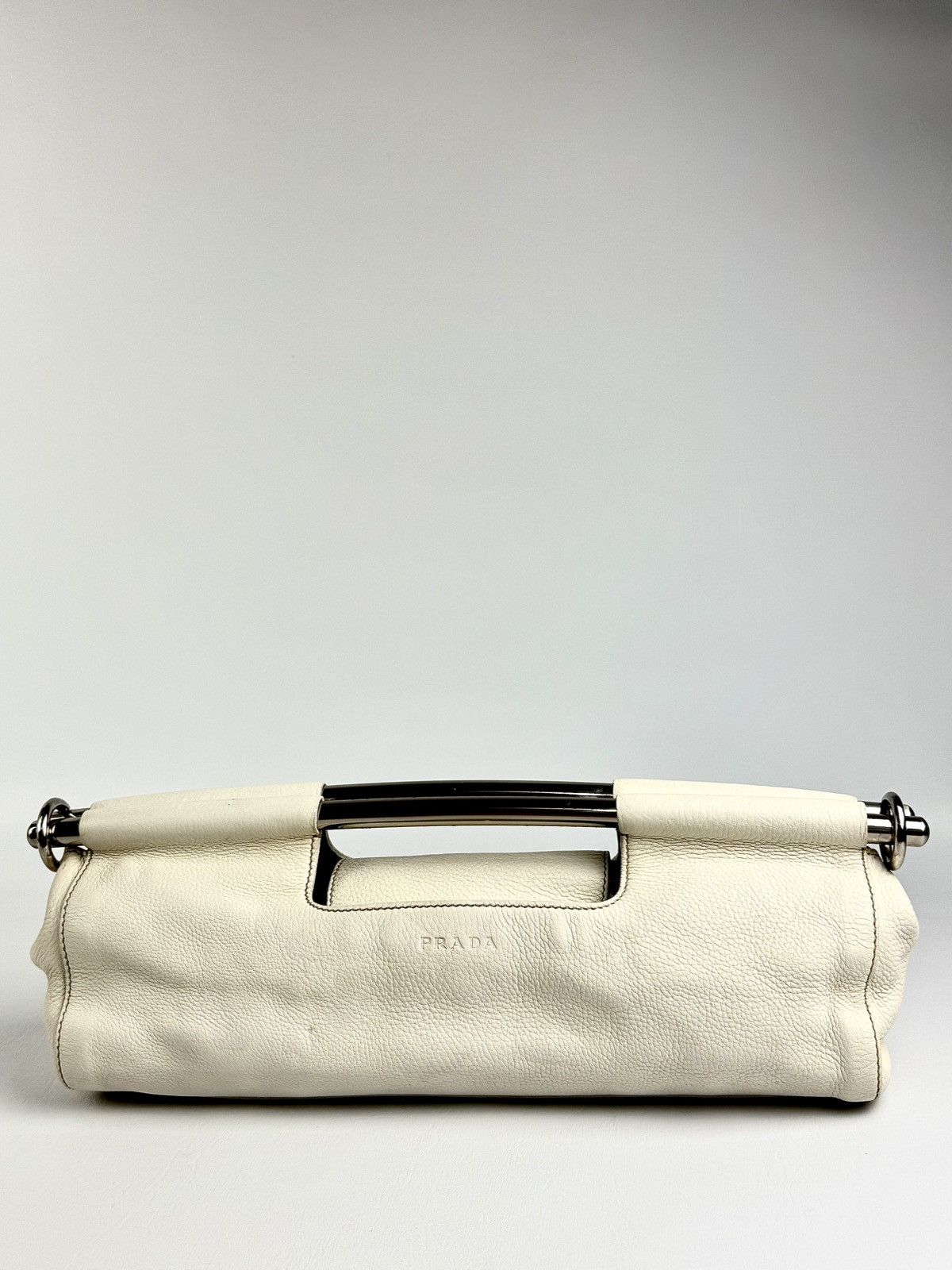 Prada Prada - Miuccia - SS/03 - Metal Handle - Bar Clutch Size ONE SIZE - 1 Thumbnail