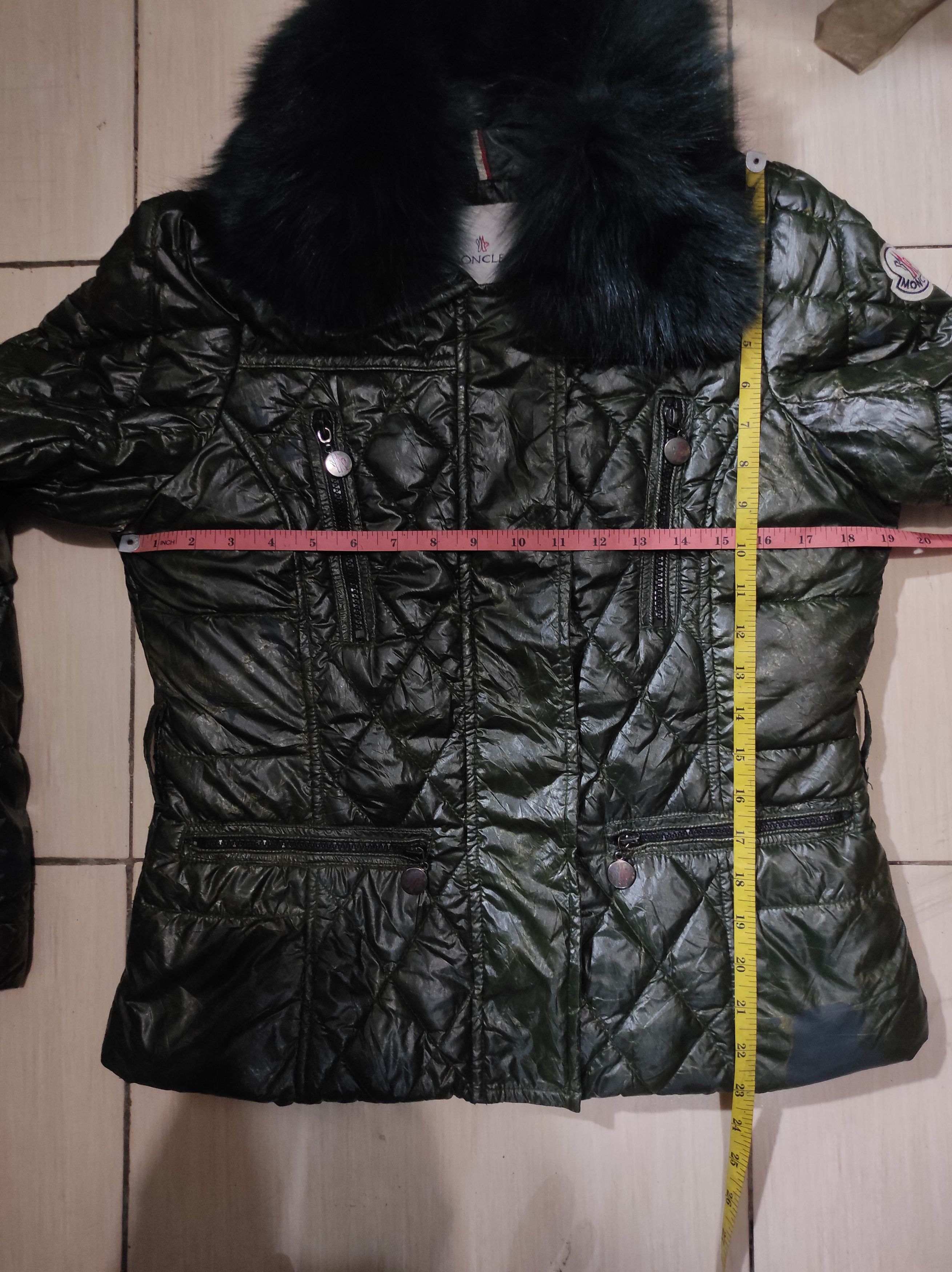 Moncler Moncler Real Fur Down Puffer Jacket Size S / US 4 / IT 40 - 25 Thumbnail