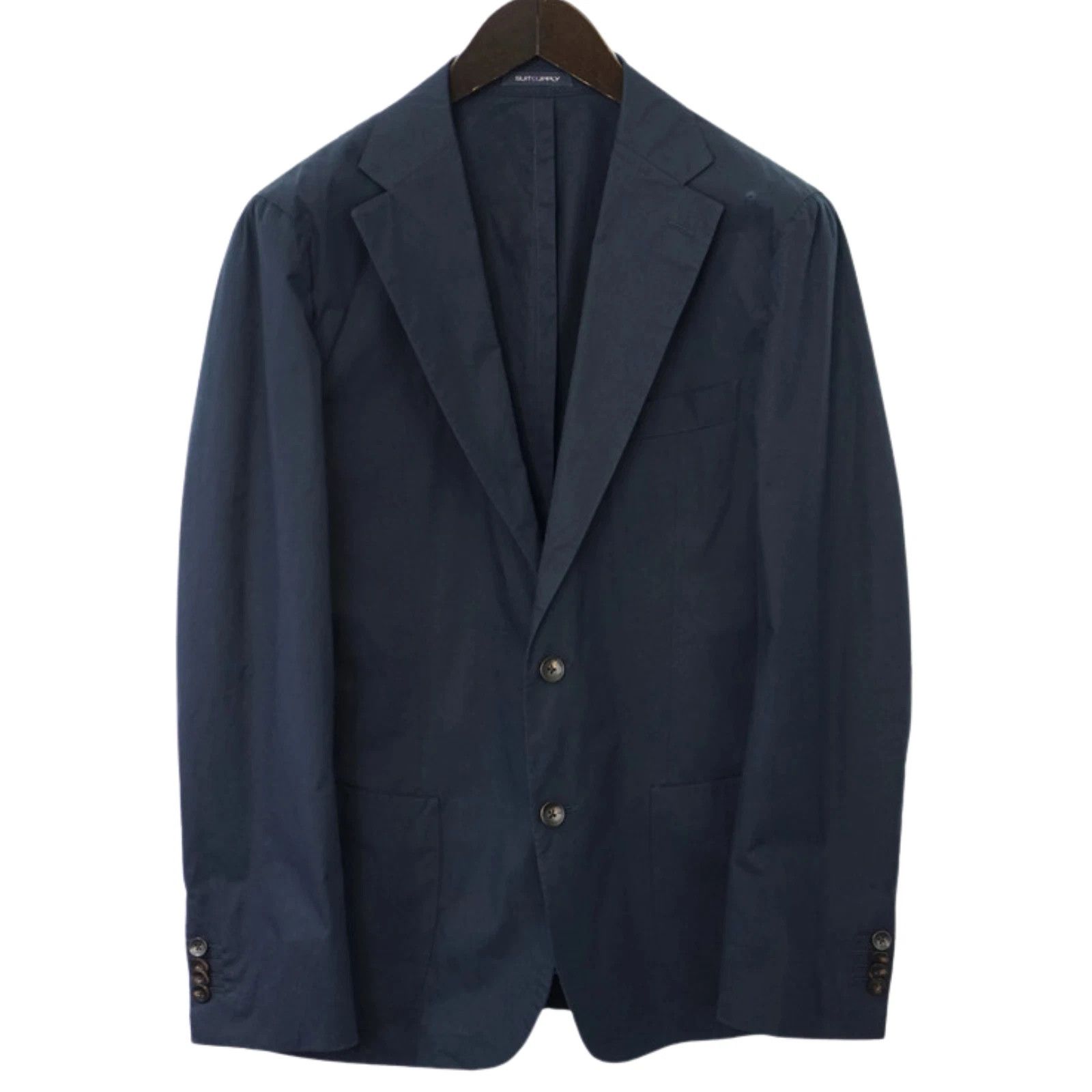 Suitsupply Men Suitsupply Blazer Lazio Patch Unconstructed Unlined US44 Size 44R - 1 Thumbnail