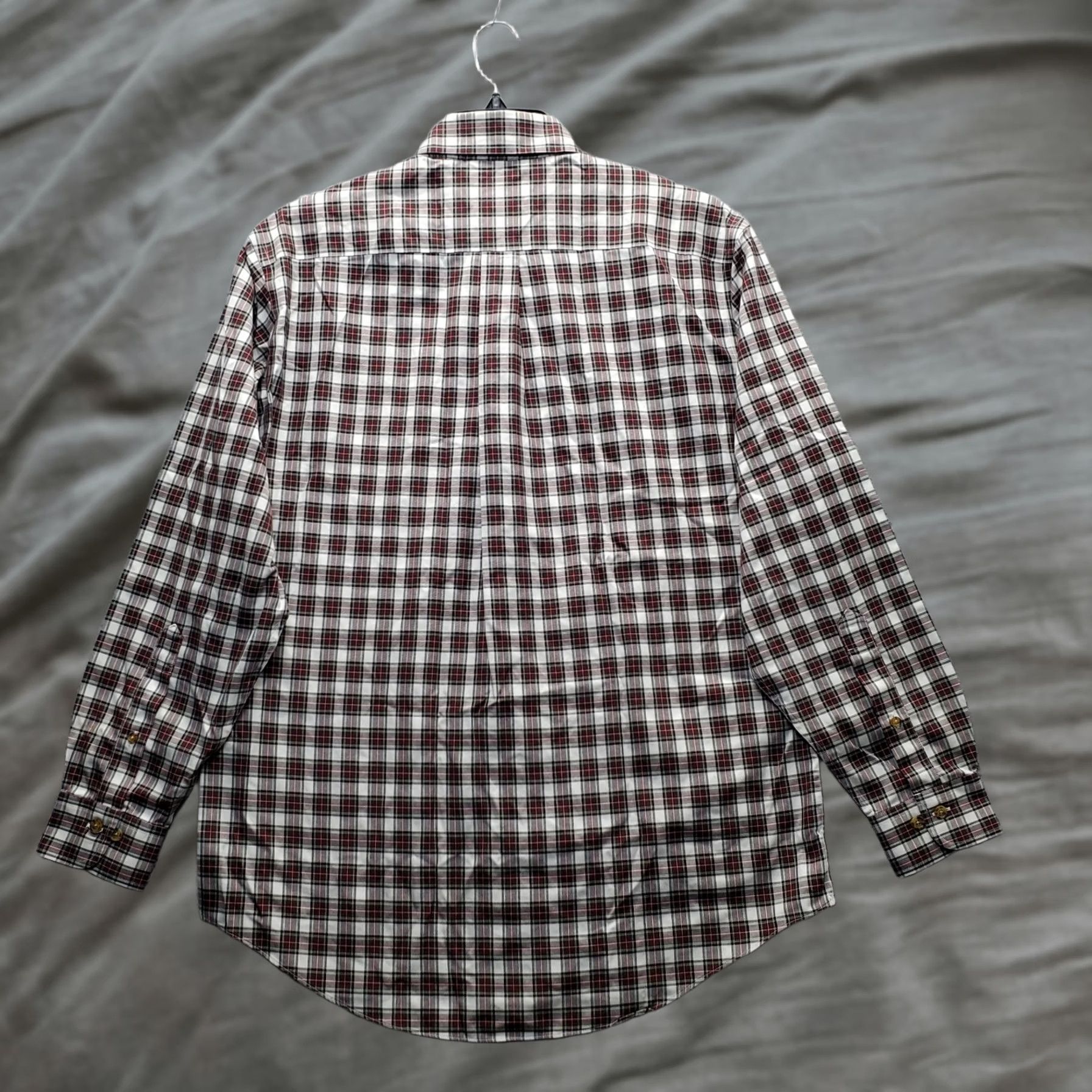 Brooks Brothers Brooks Brothers Dress Shirt Mens M Multi Plaid Non-Iron Button Down Shirt Size 40R - 1 Thumbnail