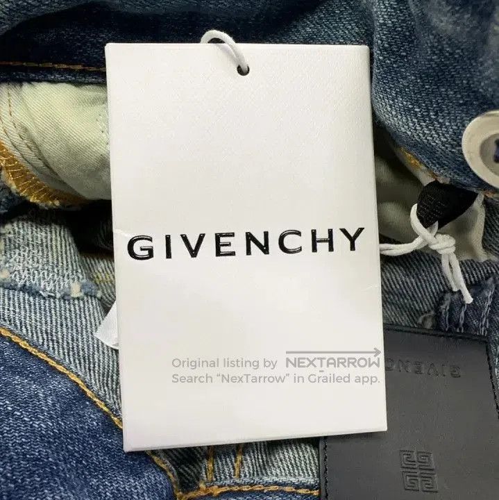 Givenchy Givenchy FW21 Distressed Zip Casual Jeans. Size US 32 / EU 48 - 2 Thumbnail
