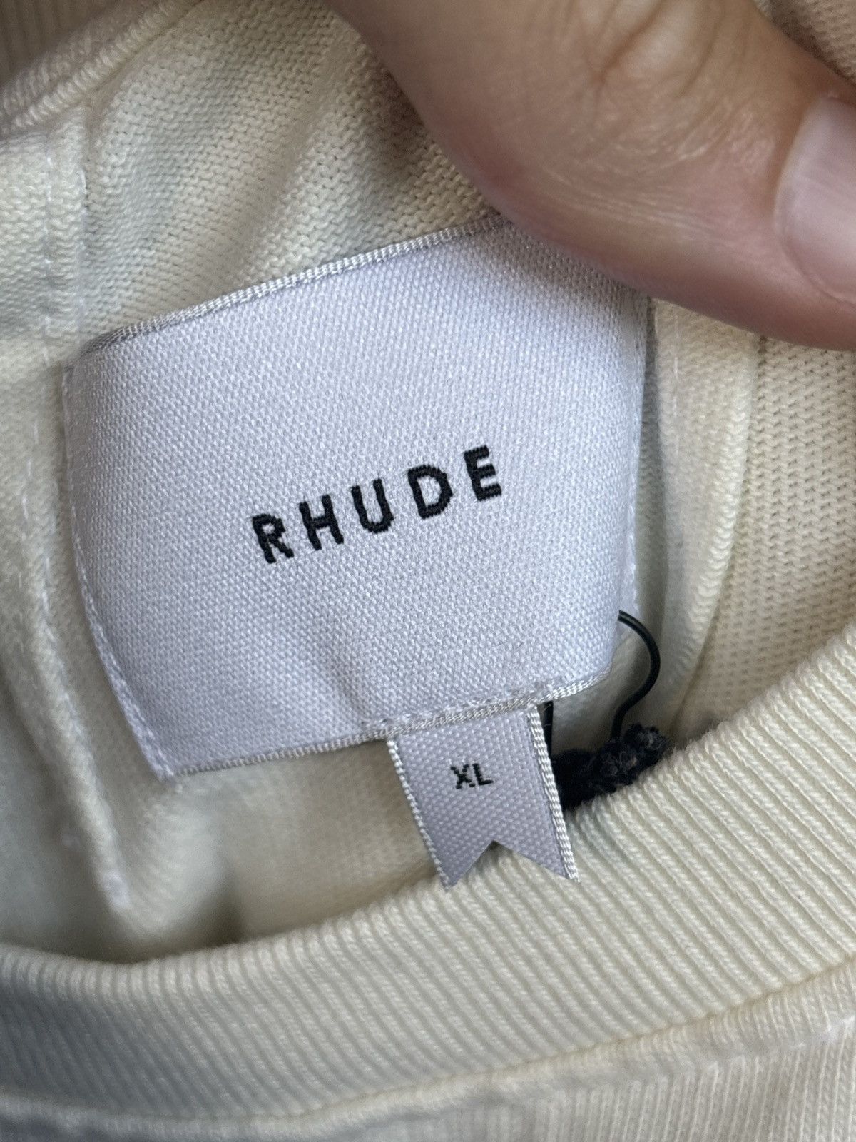 Rhude RHUDE | CHEVRON REPEAT GRAPHIC LOGO TEE Size US XS / EU 42 / 0 - 9 Thumbnail