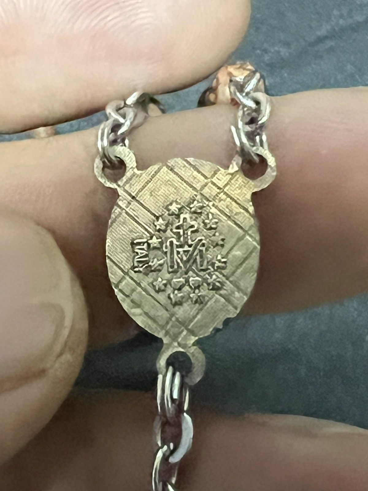 Other 🔥HOT DROPS🔥 Vintage Creed Sterling Silver Rosary Size ONE SIZE - 7 Thumbnail