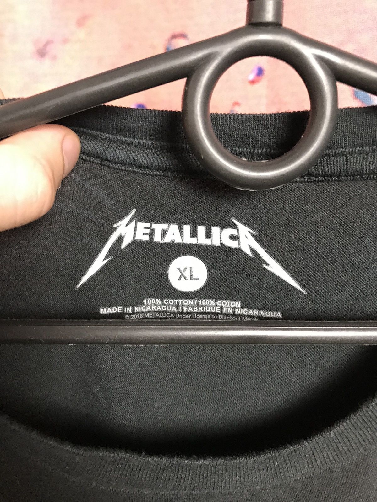 Band Tees Vintage Metallica band rock tee Size US XL / EU 56 / 4 - 4 Thumbnail