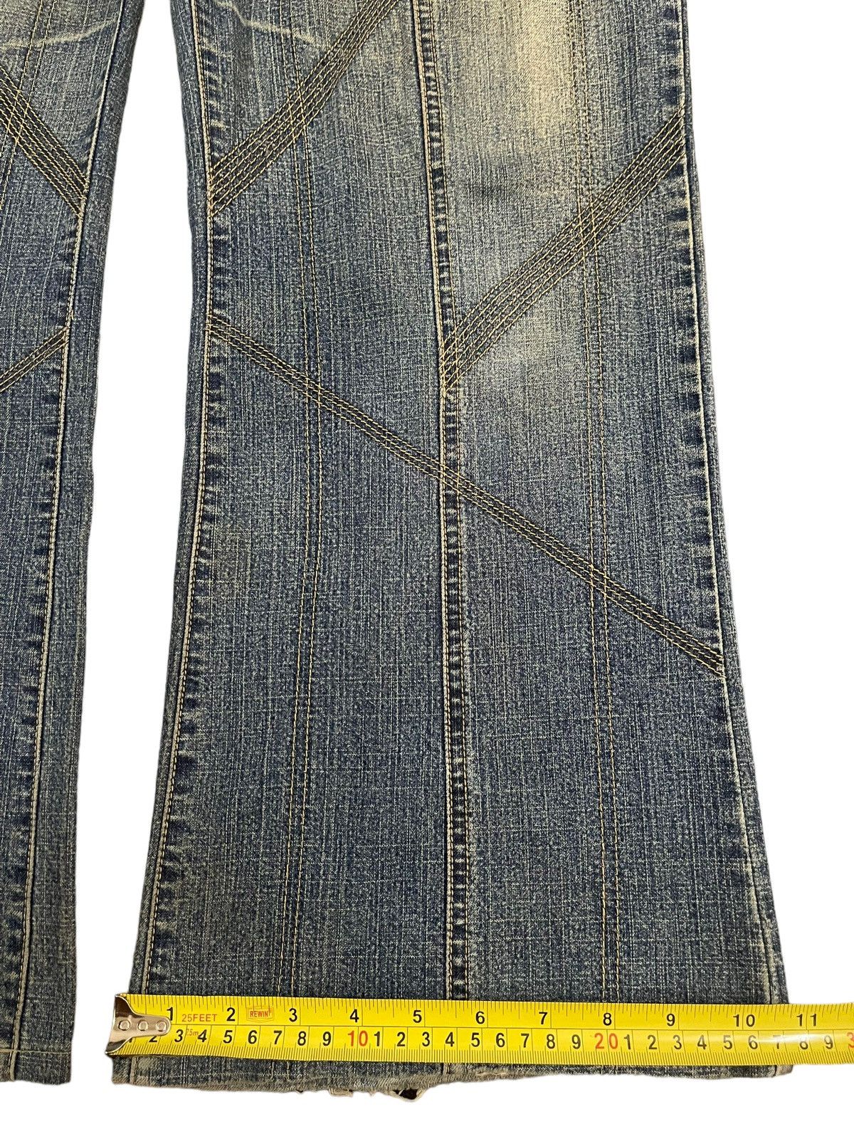 14th Addiction Vintage Japanese Brand Mud Wash Style Baggy Jeans Size US 34 / EU 50 - 15 Thumbnail
