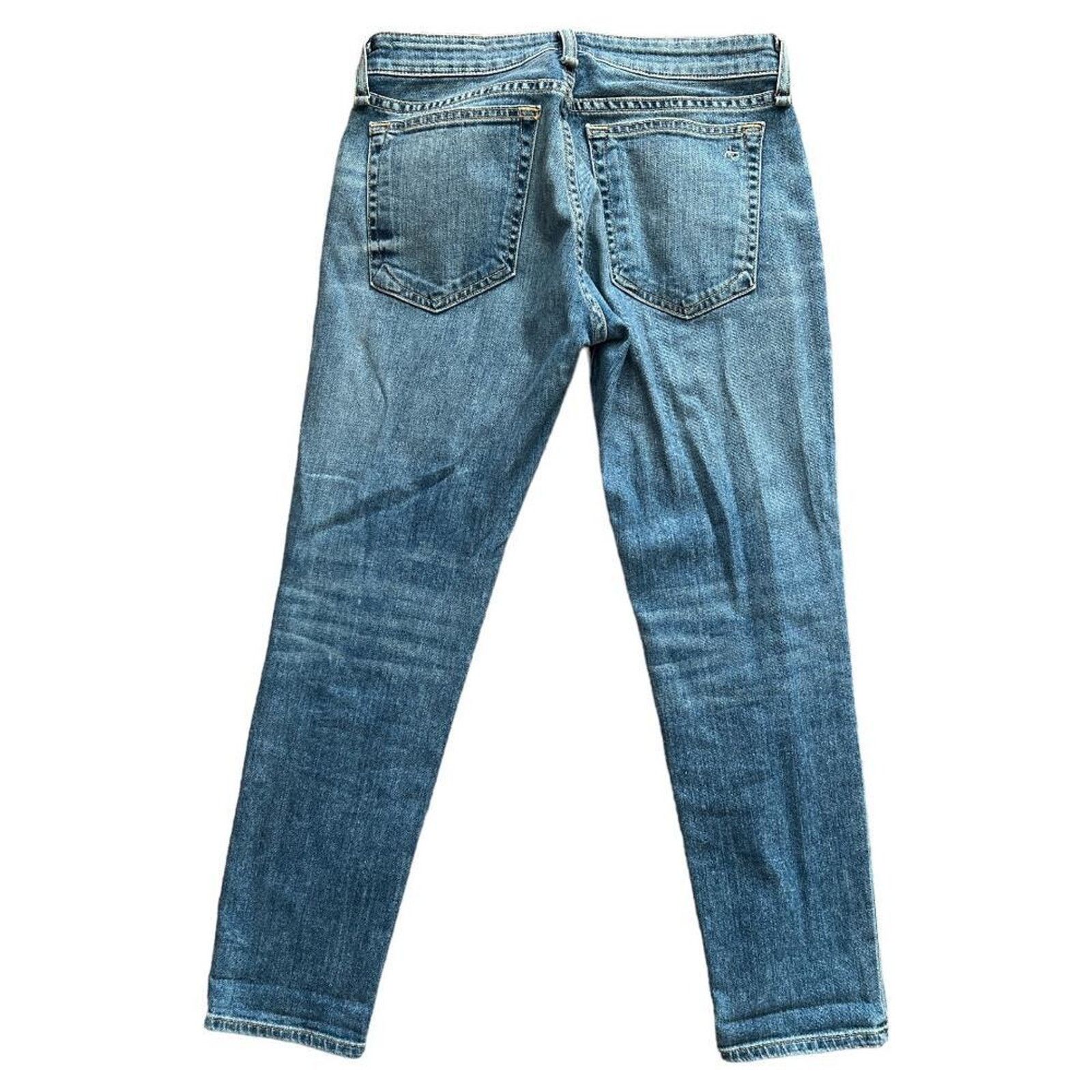 Rag & Bone RAG & BONE Low-Rise Skinny Cropped Jeans, XS/US24 Size 24" / US 00 / IT 34 - 3 Thumbnail